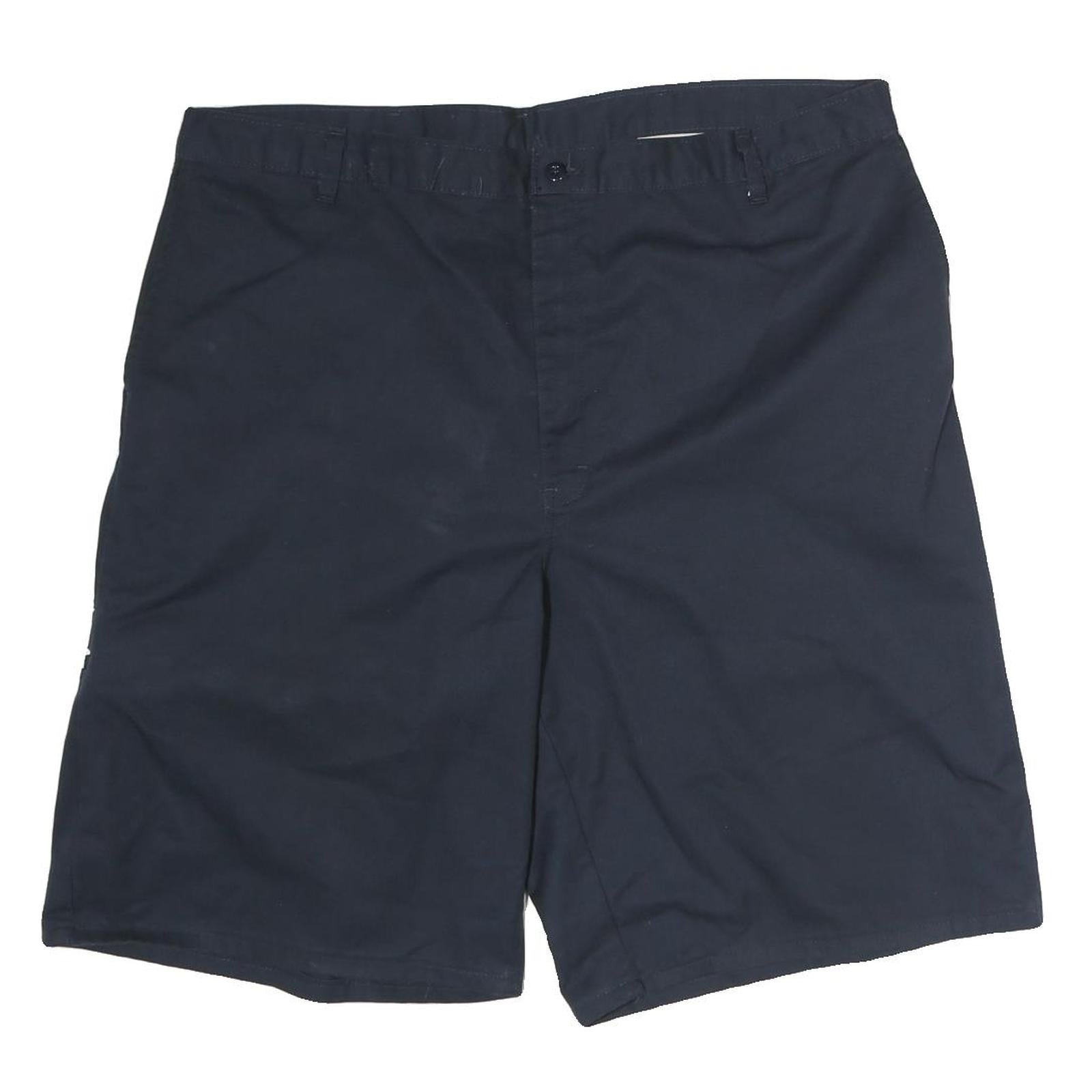 Mens Navy Blue Cotton Casual Shorts XL W42 Functional Pockets Comfortable Fit Refurbished - N/A refurbished available on Cerqular