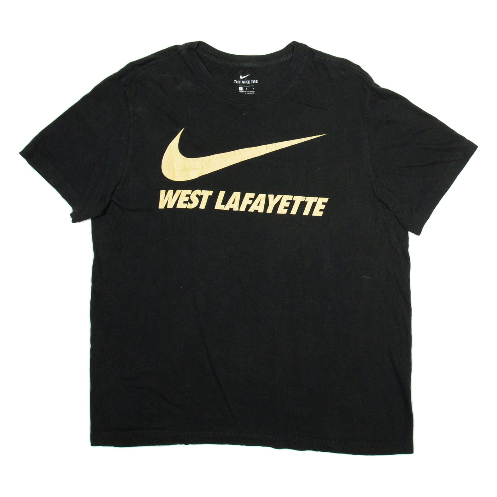 NIKE West Lafayette Mens T-Shirt Black L Refurbished - N/A refurbished available on Cerqular