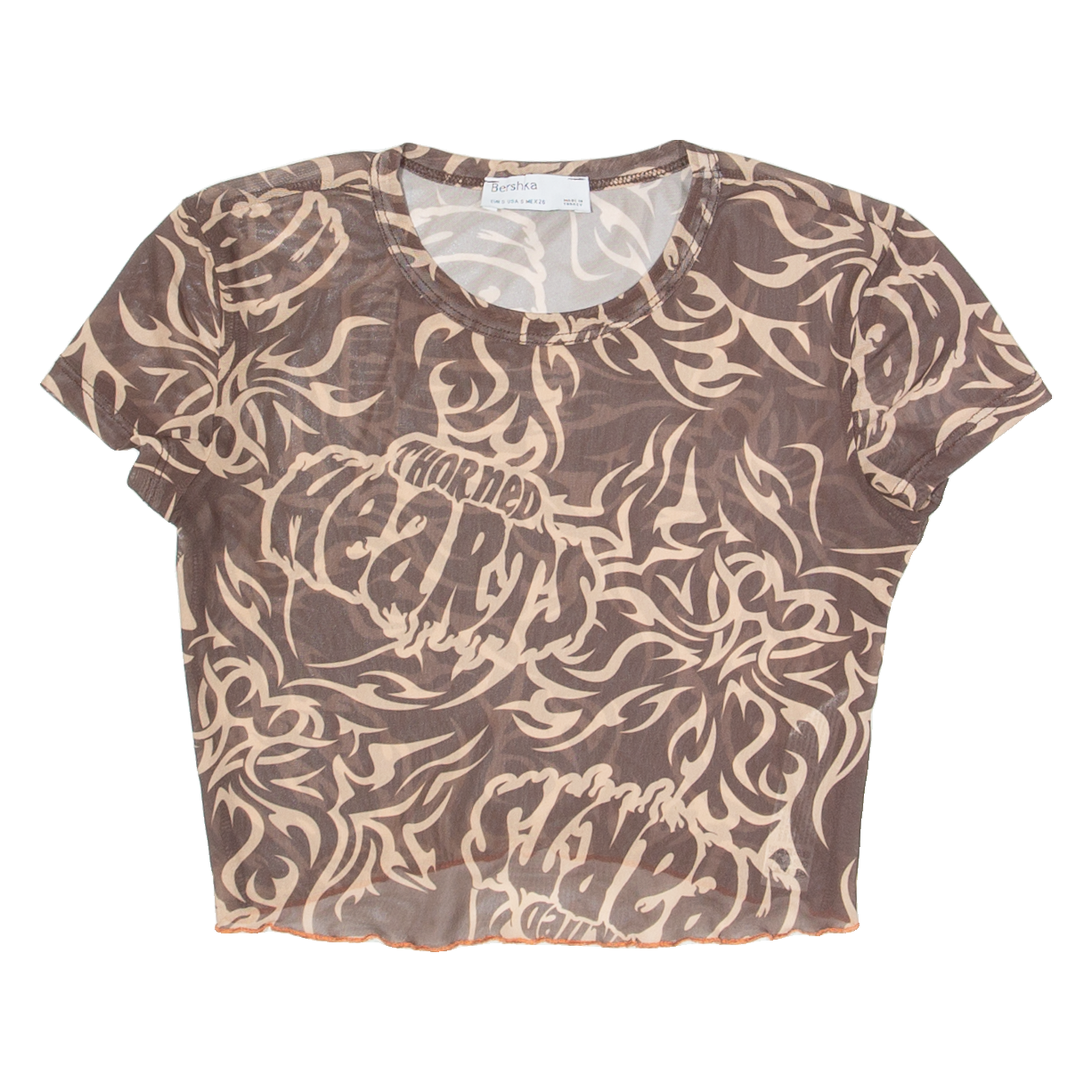 Buy BERSHKA Y2K Womens Printed Top Brown S Refurbished - $16.89 BERSHKA Y2K Womens Printed Top Brown S Refurbished - N/A refurbished available on Cerqular