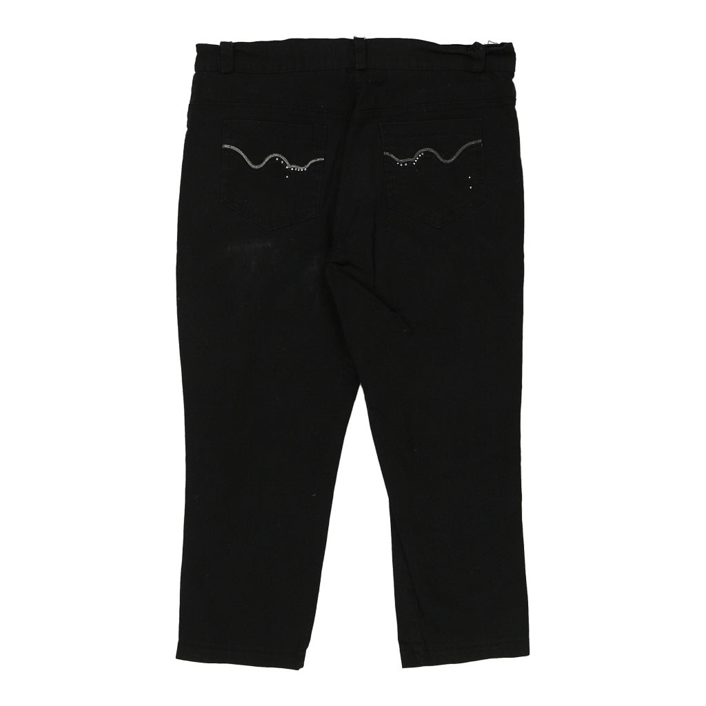 Buy Liza Lu Jeans - 30W UK 10 Black Cotton Refurbished - $16.87 Liza Lu Jeans - 30W UK 10 Black Cotton Refurbished - Thrifted (note: this is a term often used to describe second- refurbished available on Cerqular
