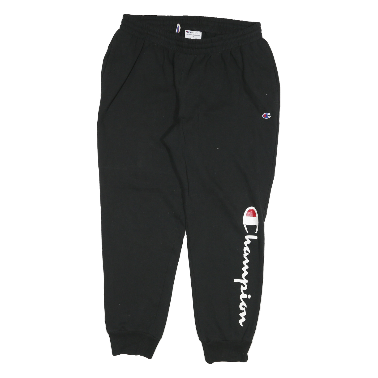 Buy CHAMPION Mens Joggers Black XL W32 L30 Cotton Blend Regular Tapered Comfortable Refurbished - $28.59 CHAMPION Mens Joggers Black XL W32 L30 Cotton Blend Regular Tapered Comfortable Refurbished - N/A refurbished available on Cerqular