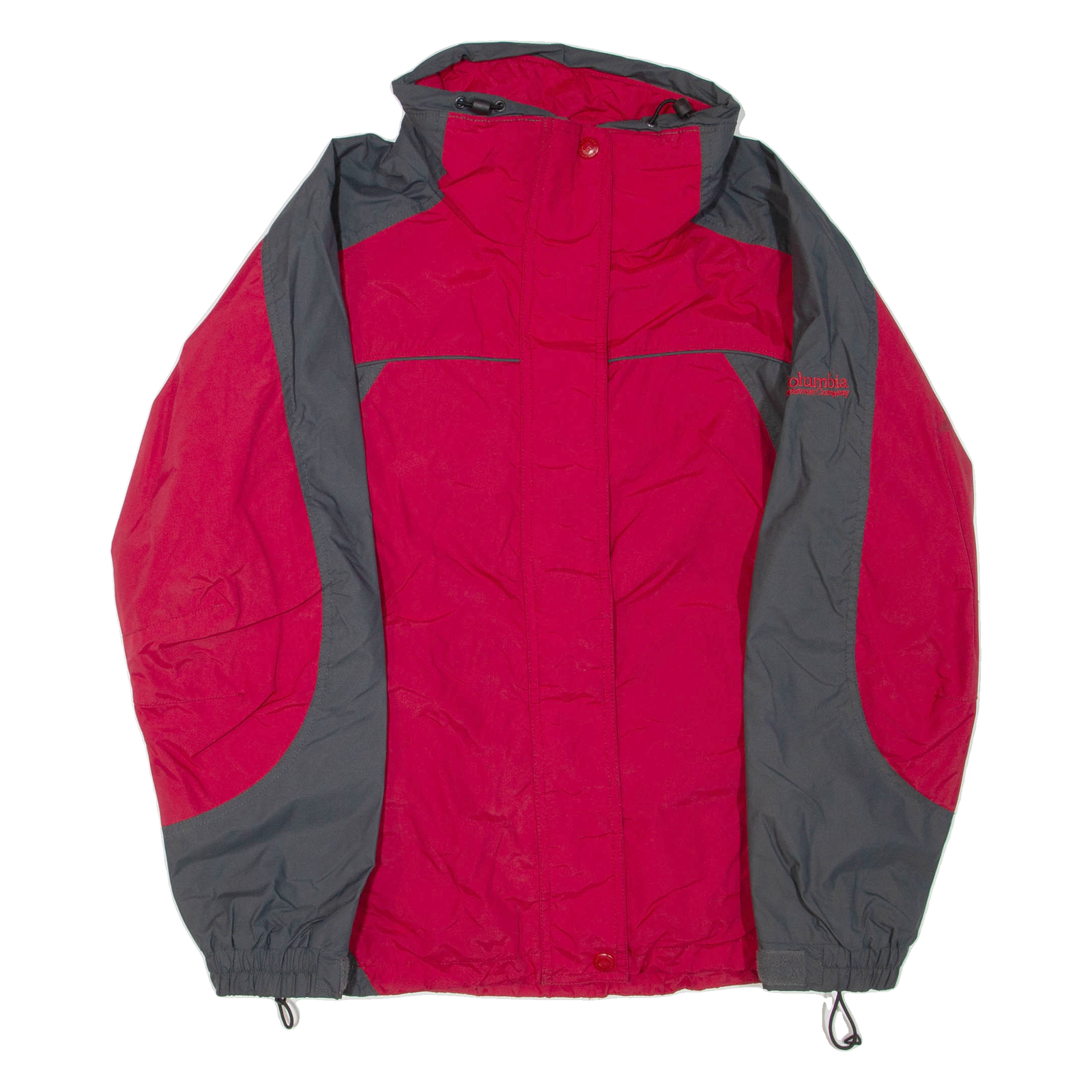 COLUMBIA Womens Jacket Red Nylon M Refurbished - N/A refurbished available on Cerqular