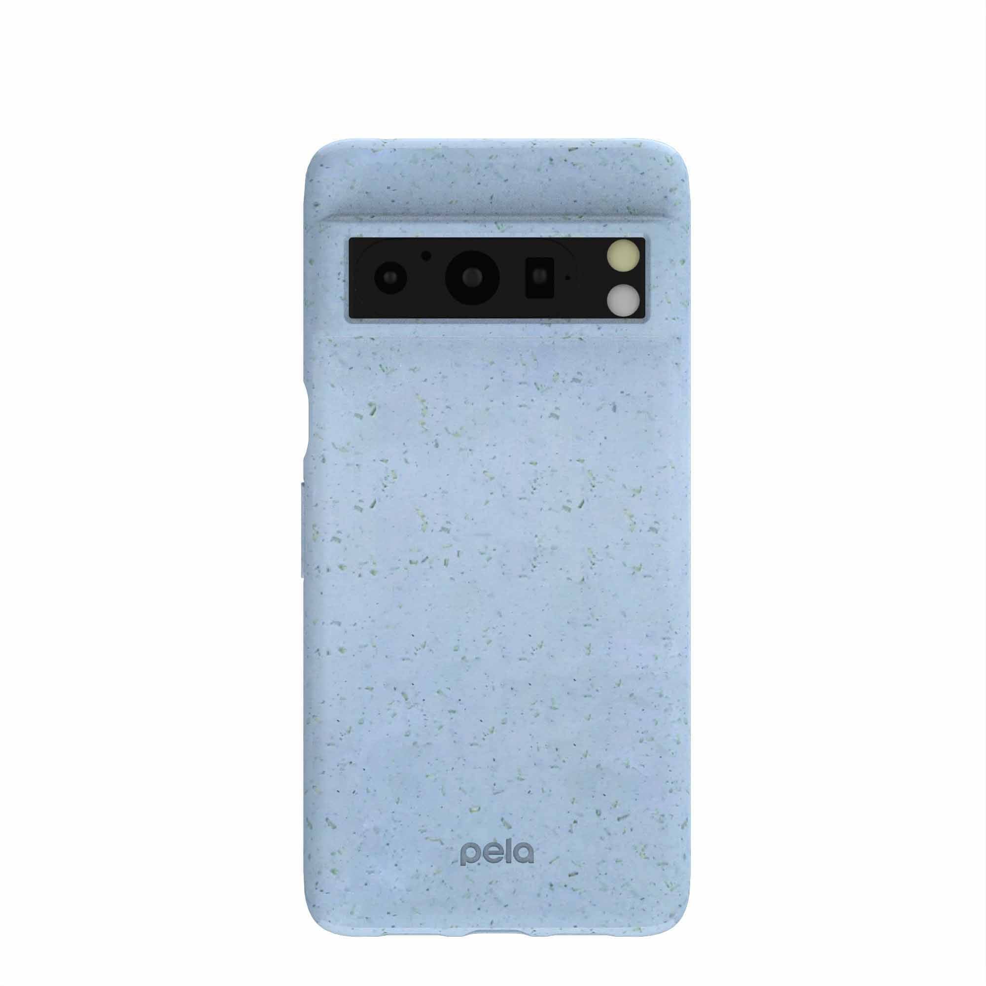 Powder Blue Google Pixel 8 Pro Phone Case Refurbished - Pela Case refurbished available on Cerqular
