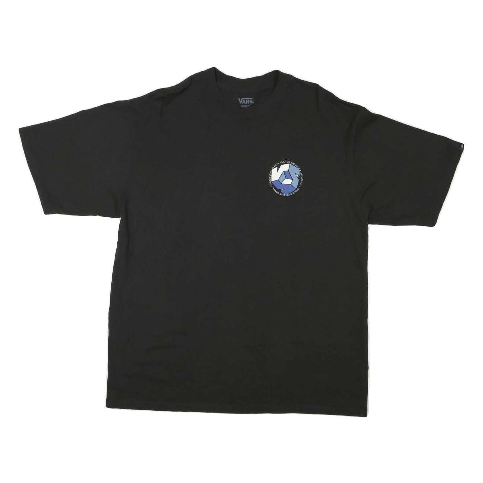 Buy VANS Mens Black & Blue Graphic T-Shirt M Short Sleeve Crew Neck Cotton Blend Refurbished - $25.99 VANS Mens Black & Blue Graphic T-Shirt M Short Sleeve Crew Neck Cotton Blend Refurbished - N/A refurbished available on Cerqular