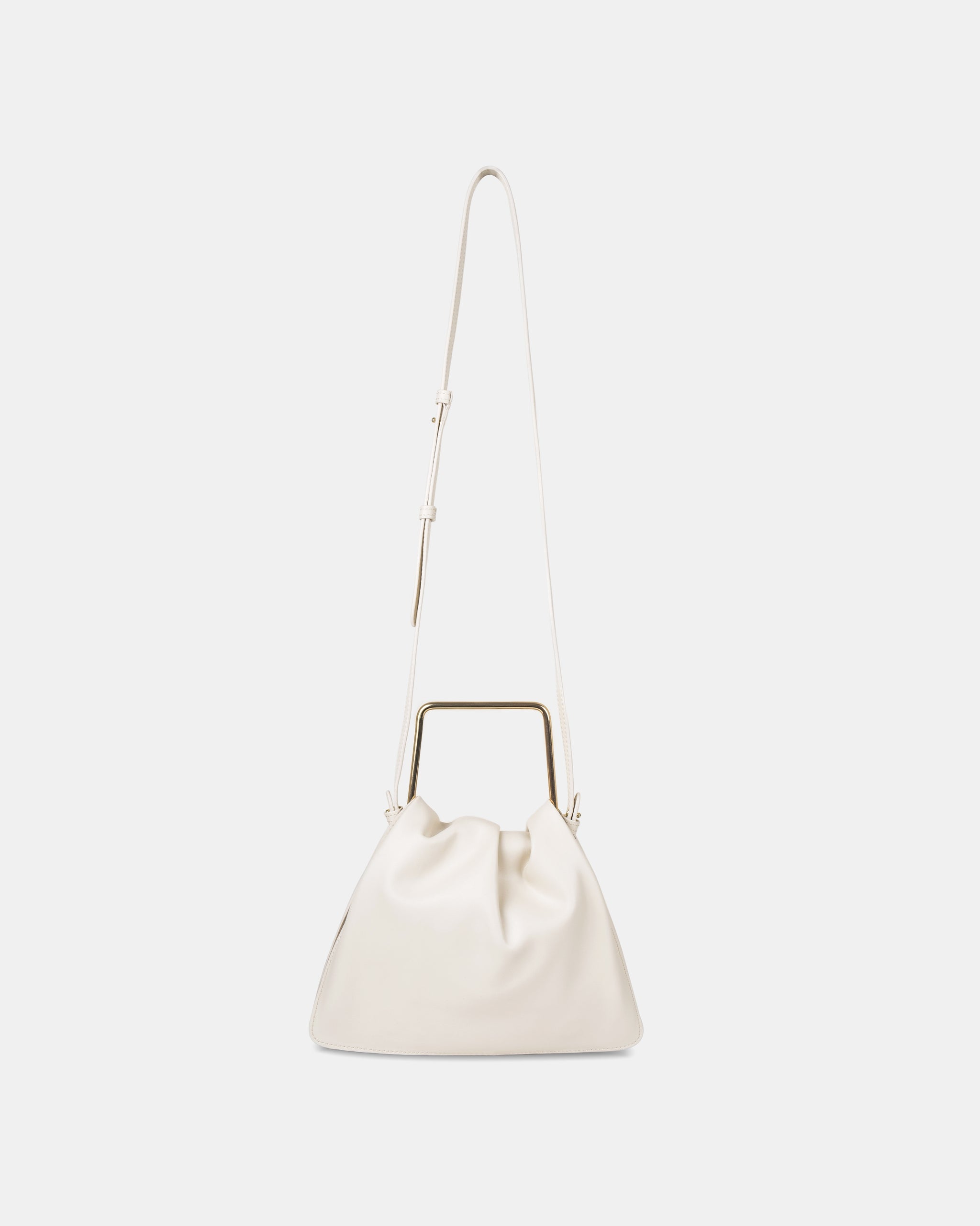 🌽 Poppy Corn Leather Bag | Color: Oat Refurbished - ONE (assuming it refers to the brand "ONE") refurbished available on Cerqular