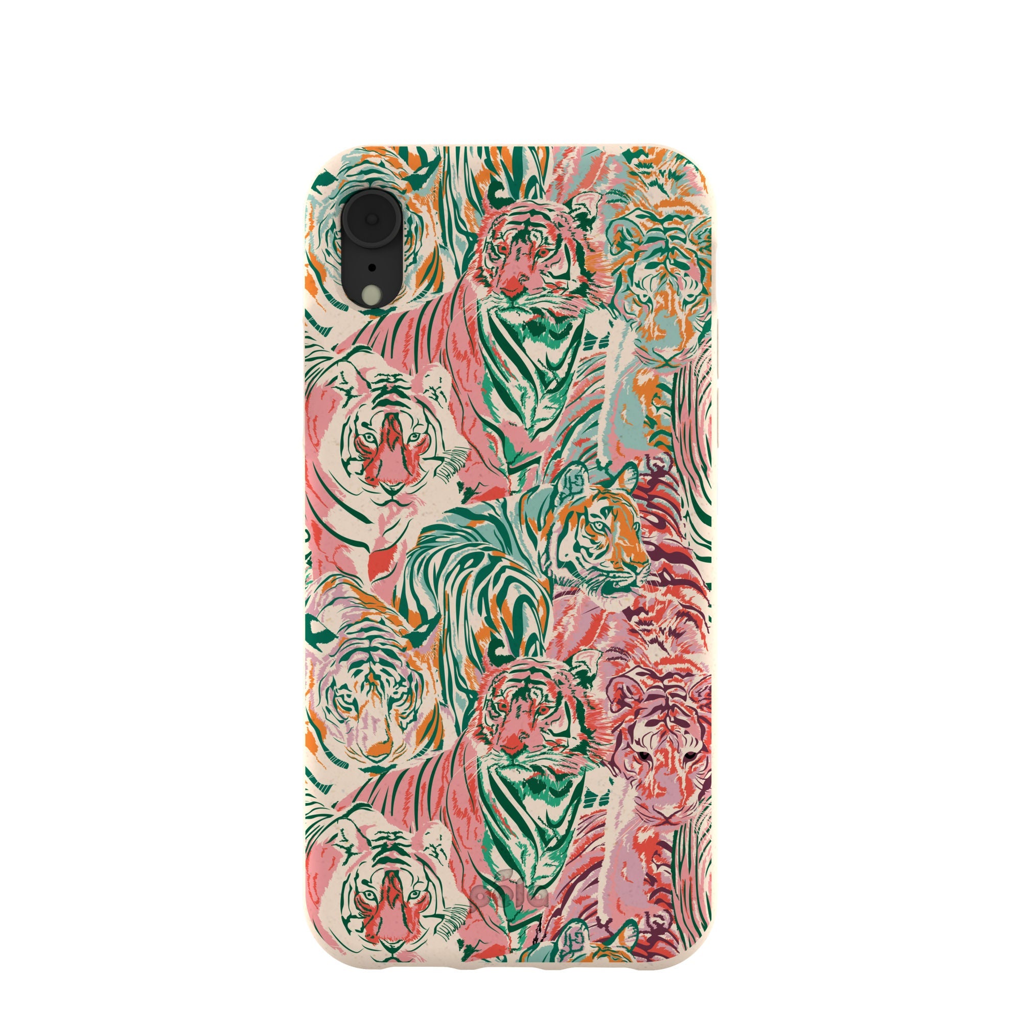 Seashell Hidden Tigers iPhone XR Case Refurbished - Pela Case refurbished available on Cerqular