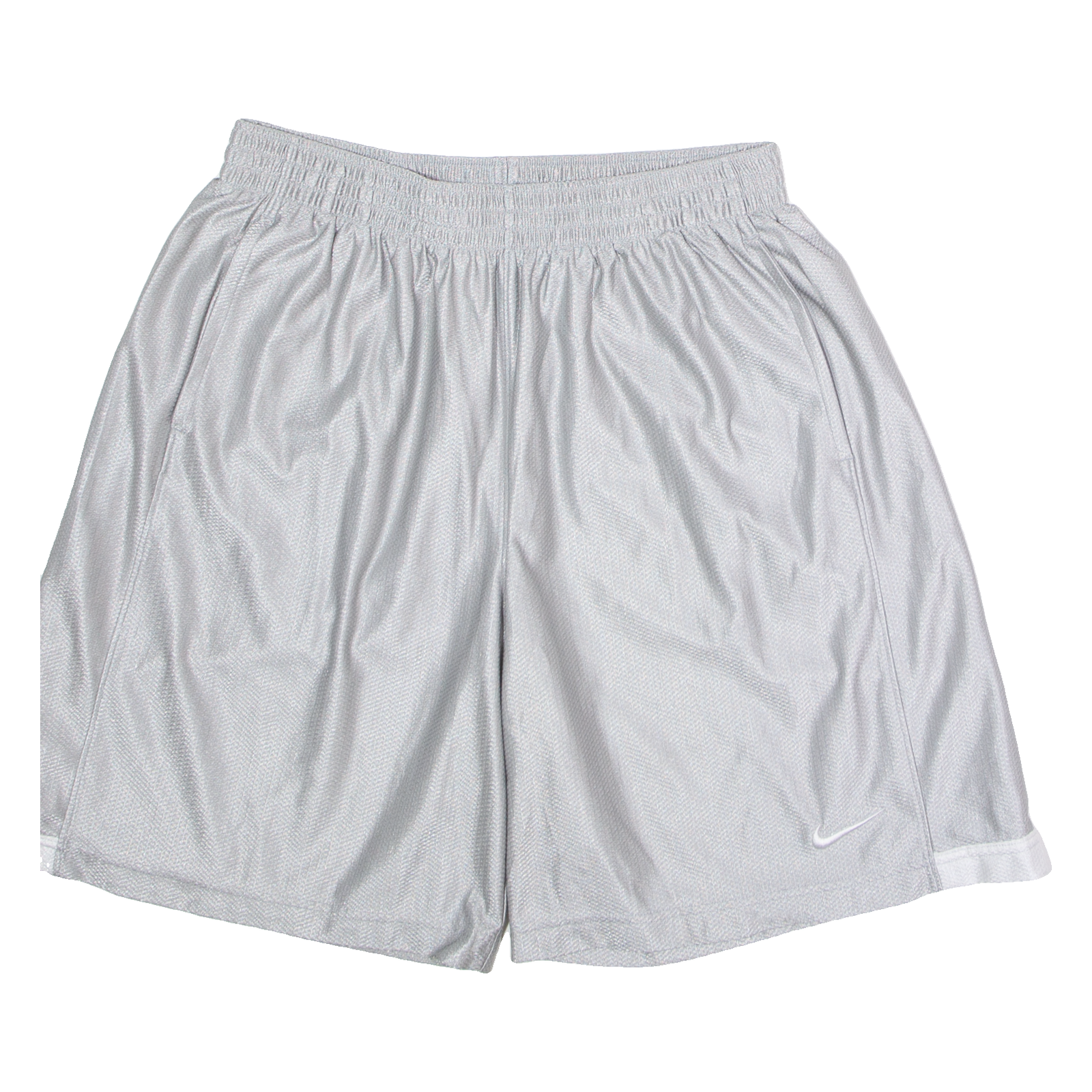 NIKE Mens Sports Shorts Silver XL W30 Refurbished - N/A refurbished available on Cerqular