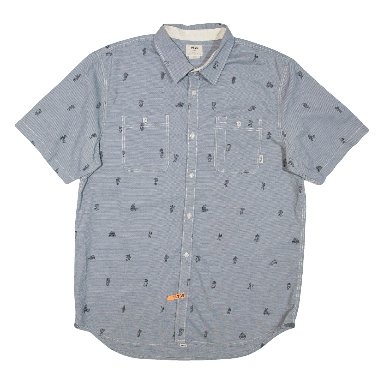 Buy VANS Mens Shirt Grey L Refurbished - $28.59 VANS Mens Shirt Grey L Refurbished - N/A refurbished available on Cerqular