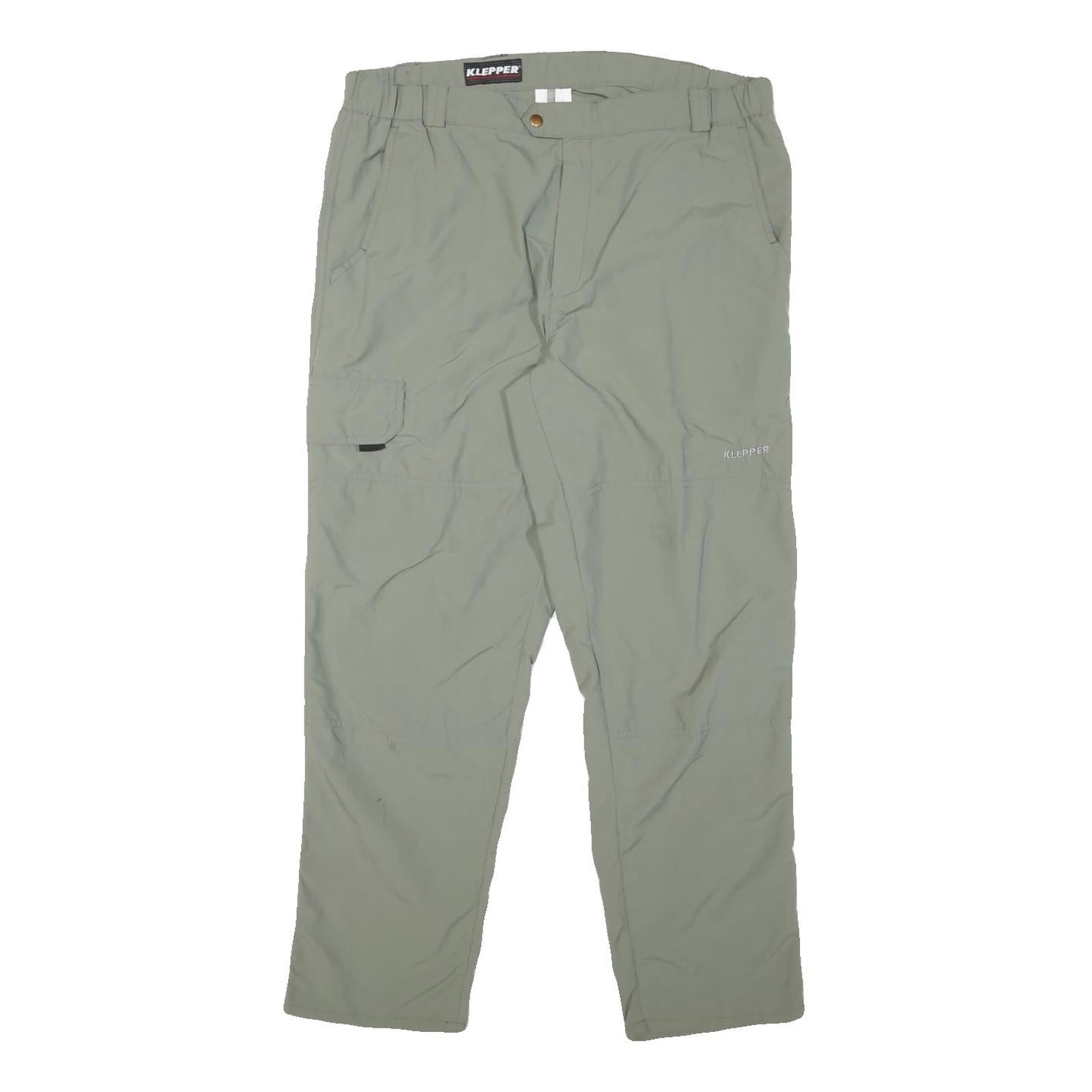 Buy KLEPPER Mens Cotton Blend Light Grey Regular Zip Trousers W34 L27 Outdoor Casual Refurbished - $23.39 KLEPPER Mens Cotton Blend Light Grey Regular Zip Trousers W34 L27 Outdoor Casual Refurbished - N/A refurbished available on Cerqular