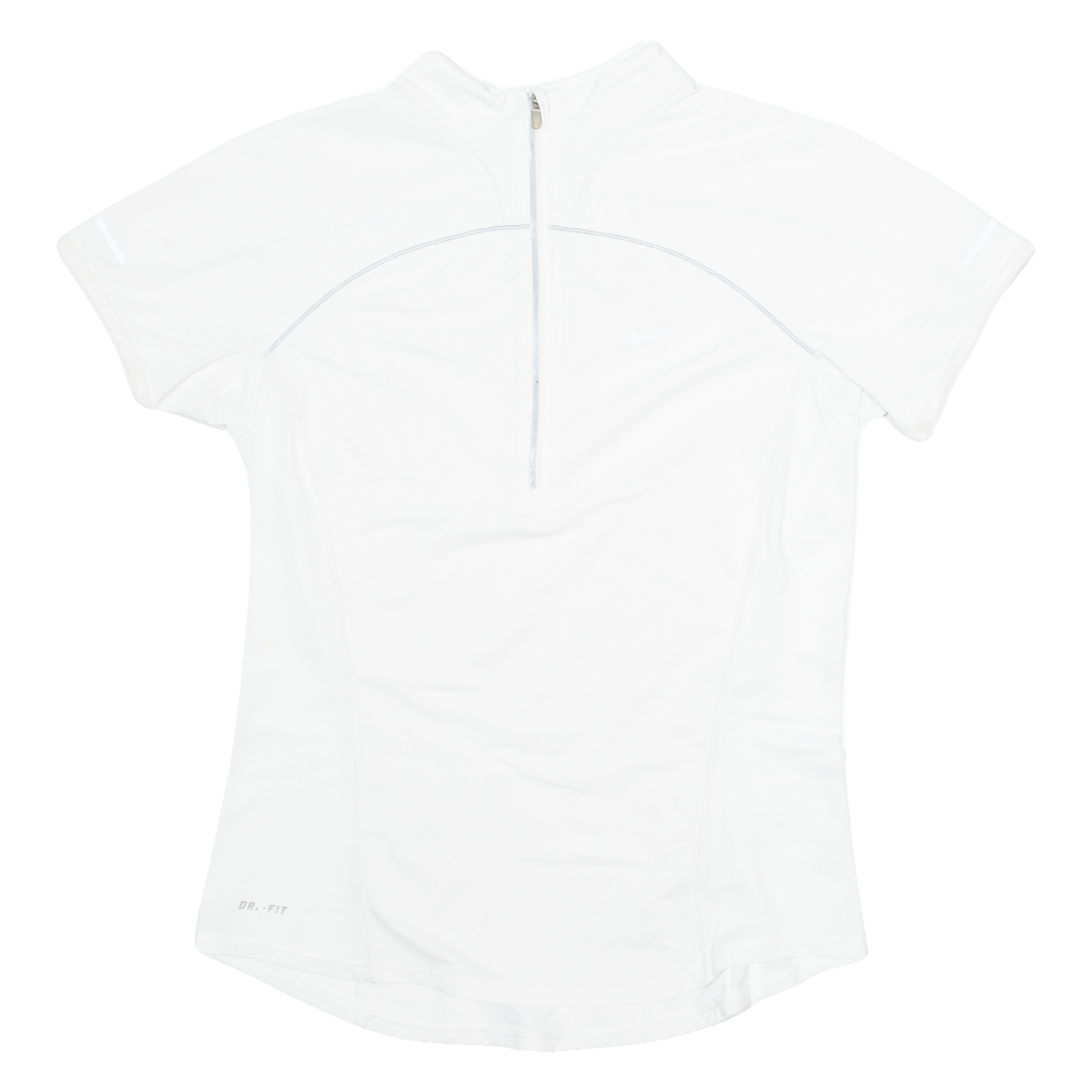 NIKE Cycling Womens Jersey White 1/4 Zip S Refurbished - N/A refurbished available on Cerqular