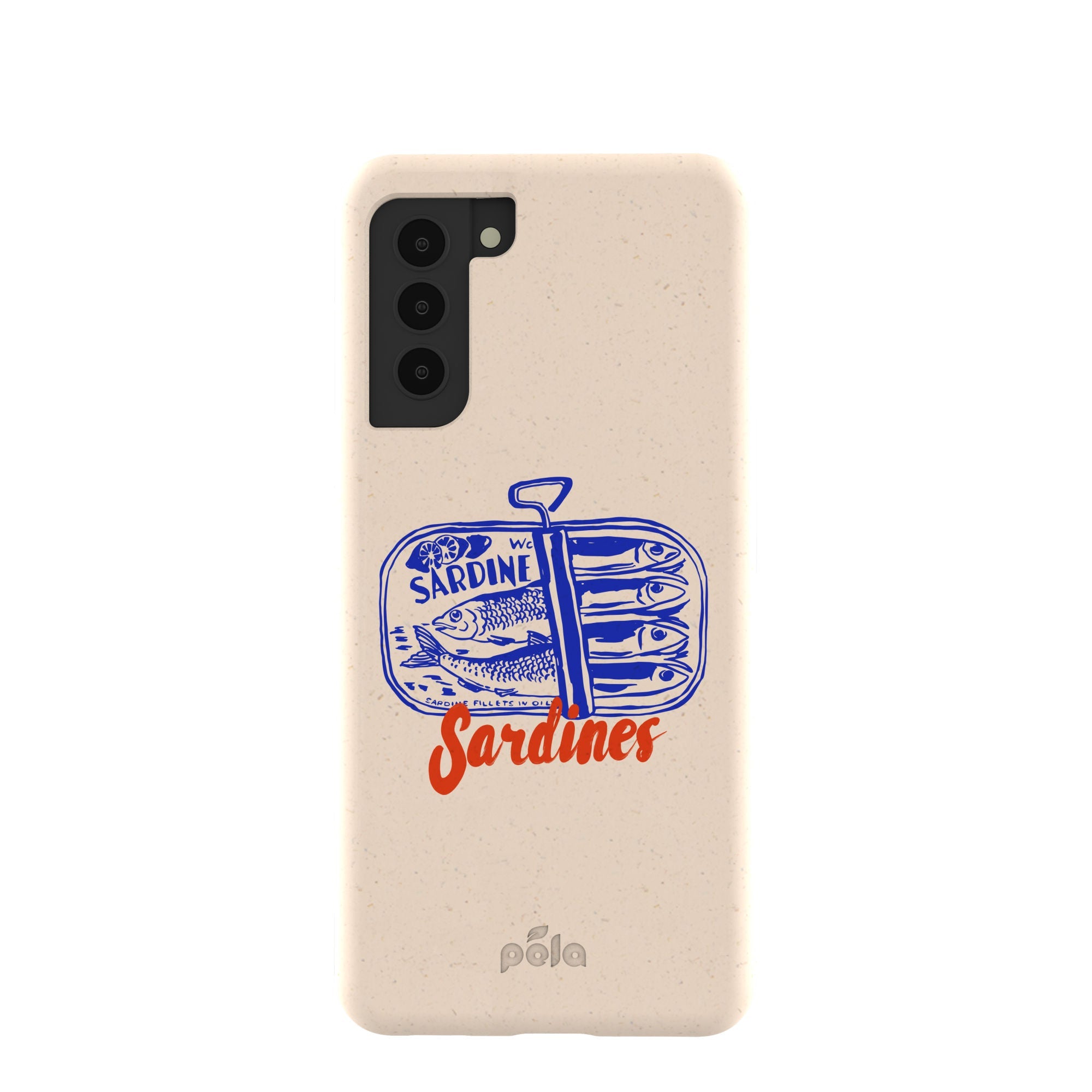 Seashell Sardines Samsung Galaxy S21 Case Refurbished - Pela Case refurbished available on Cerqular