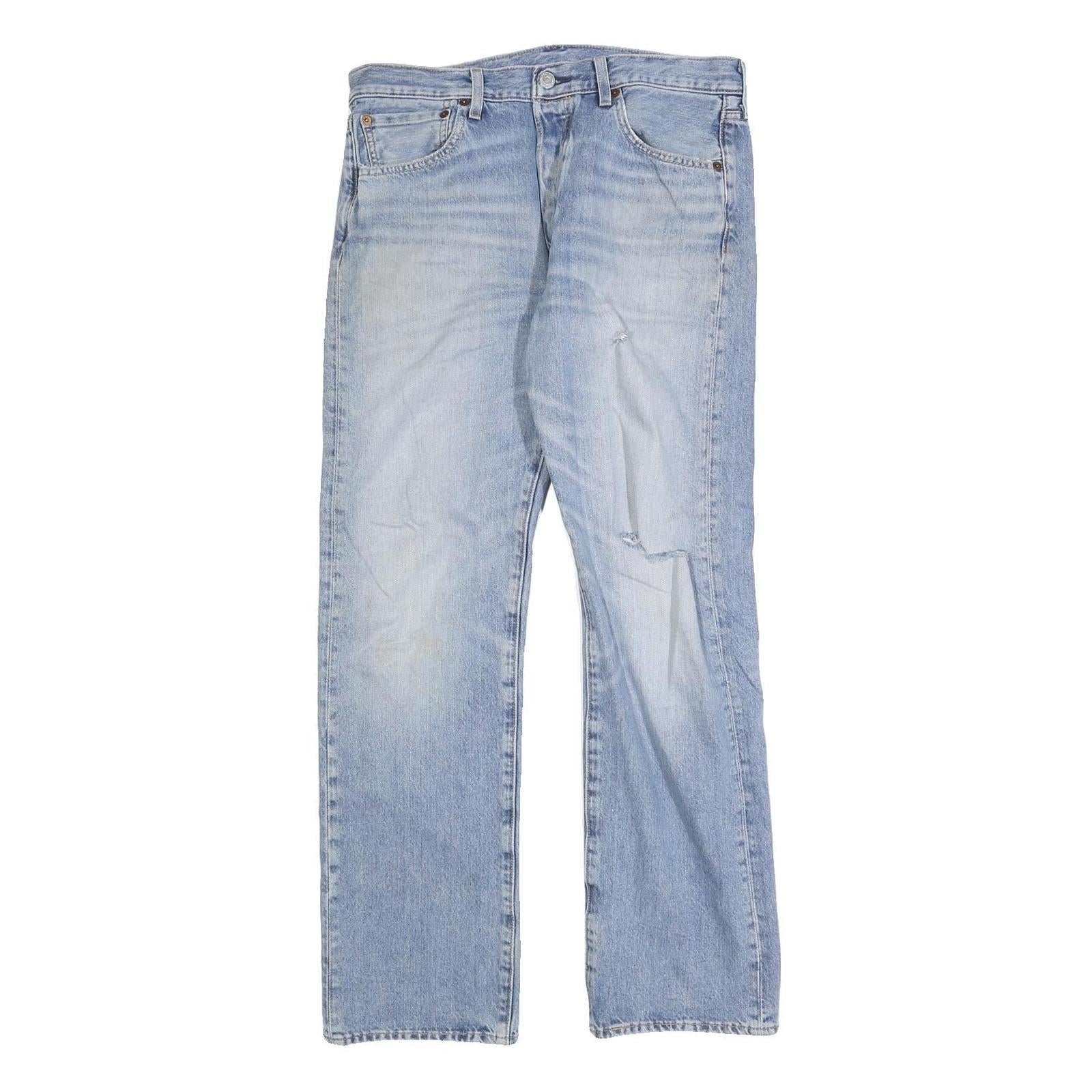 Buy LEVI'S 501 Mens Jeans Blue Regular Straight Denim Light W32 L30 Classic Fit Refurbished - $38.99 LEVI'S 501 Mens Jeans Blue Regular Straight Denim Light W32 L30 Classic Fit Refurbished - N/A refurbished available on Cerqular