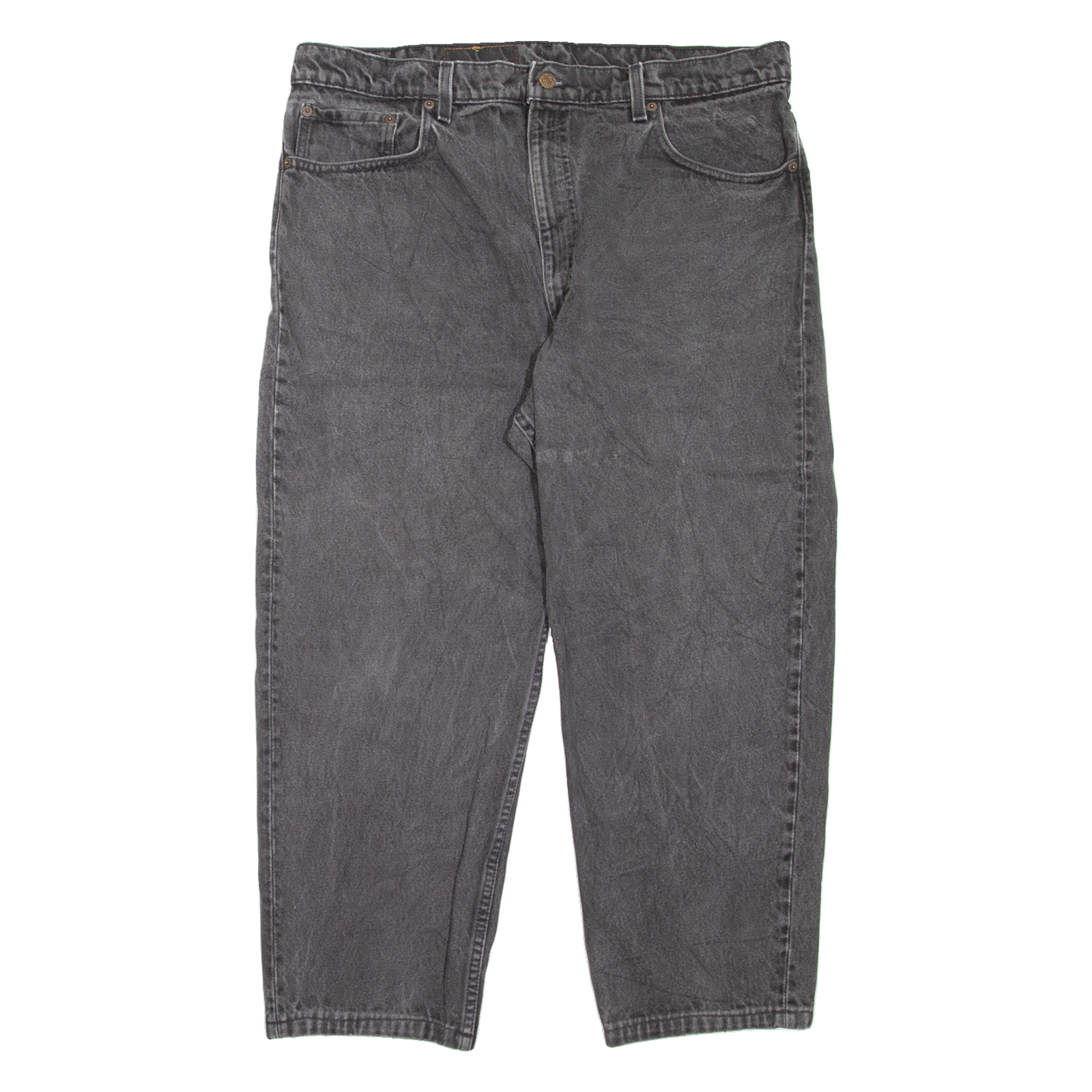 LEVI'S 550 Jeans Mens Grey Relaxed Tapered W36 L25 Refurbished - N/A refurbished available on Cerqular