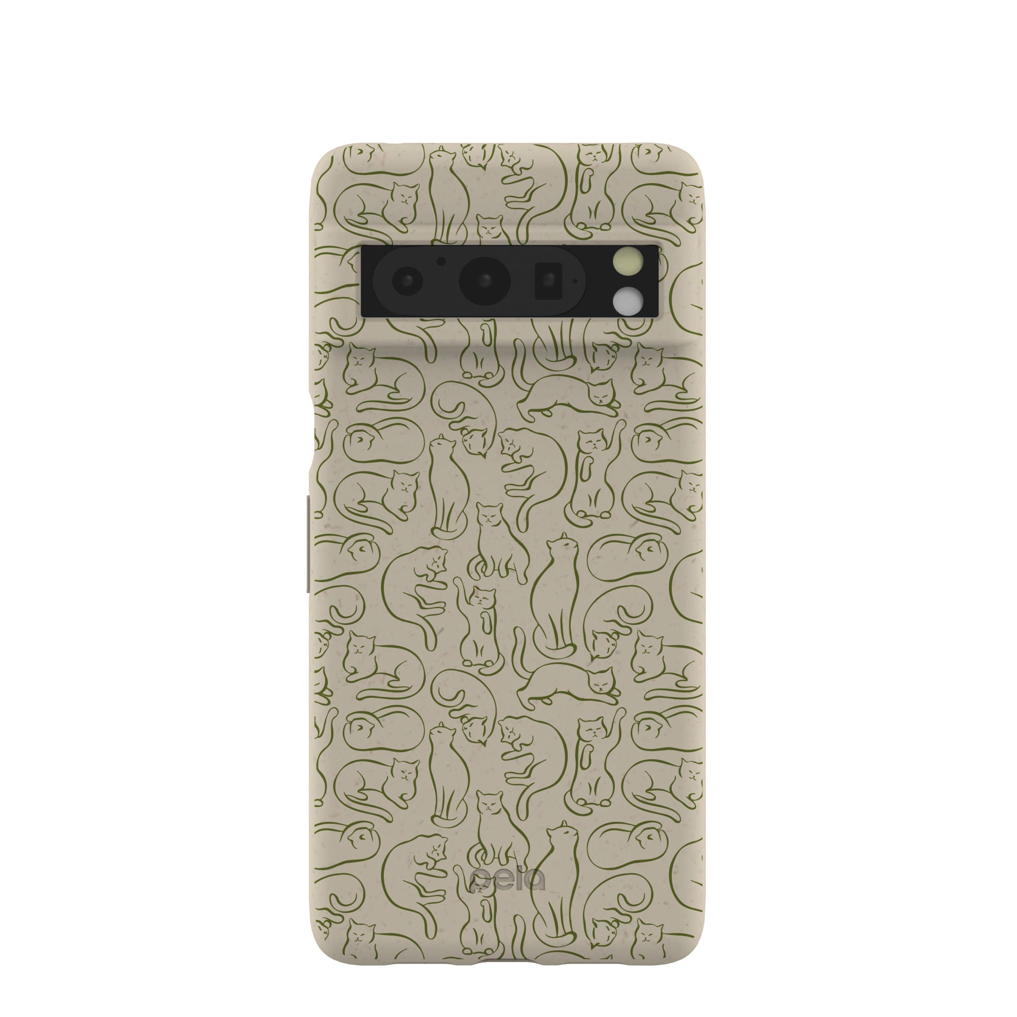 London Fog Say Meow Google Pixel 8 Pro Case Refurbished - Pela Case refurbished available on Cerqular