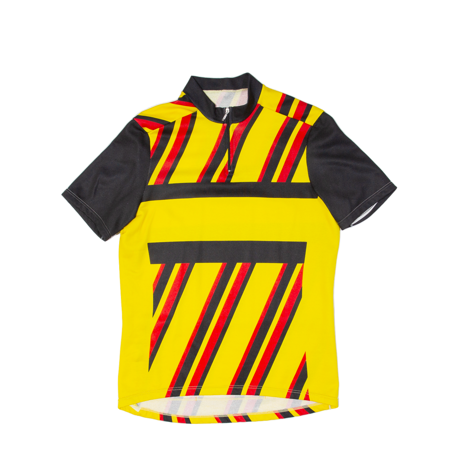 Cycling Mens Jersey Yellow 1/4 Zip Nylon M Refurbished - N/A refurbished available on Cerqular