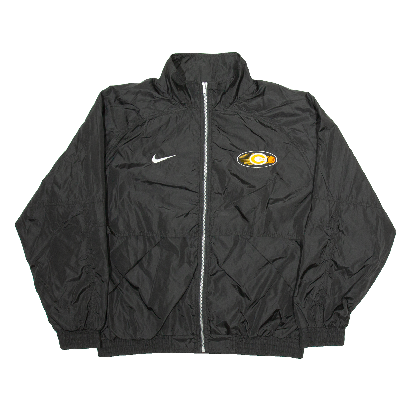 NIKE Elks Mens Track Jacket Black L Refurbished - N/A refurbished available on Cerqular