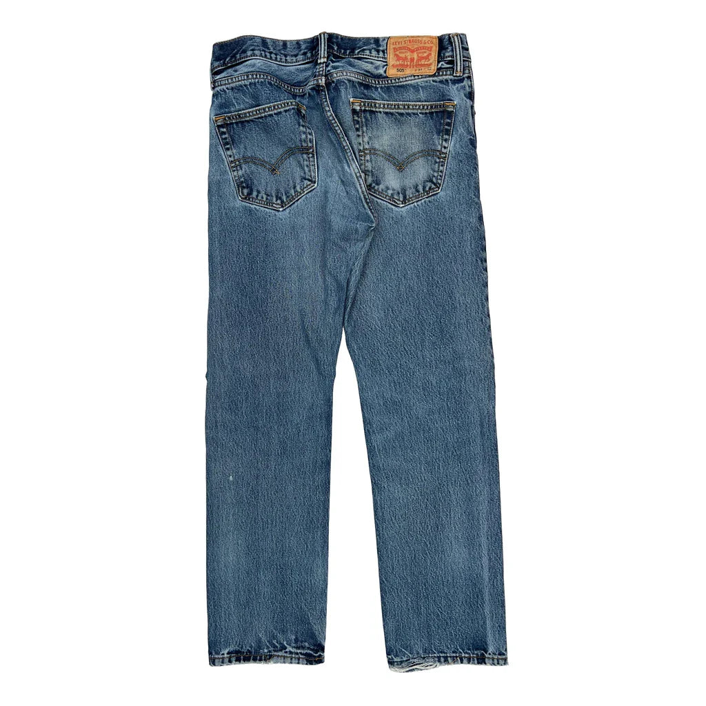 Buy Levis 505 Jeans - 32W 30L Blue Cotton Refurbished - $46.89 Levis 505 Jeans - 32W 30L Blue Cotton Refurbished - Thrifted (note: this is a term often used to describe second- refurbished available on Cerqular