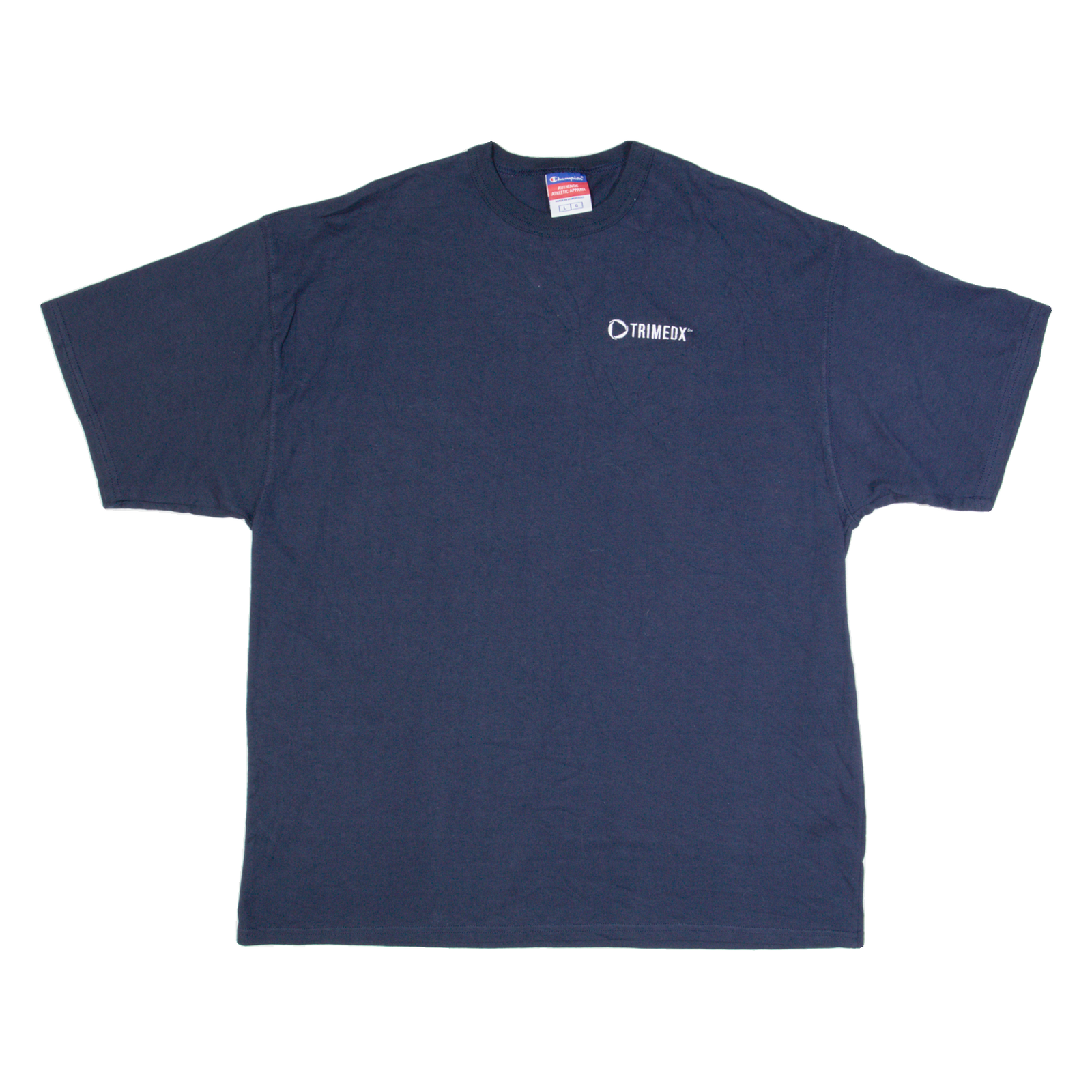 CHAMPION Workwear Mens T-Shirt Blue L Refurbished - N/A refurbished available on Cerqular