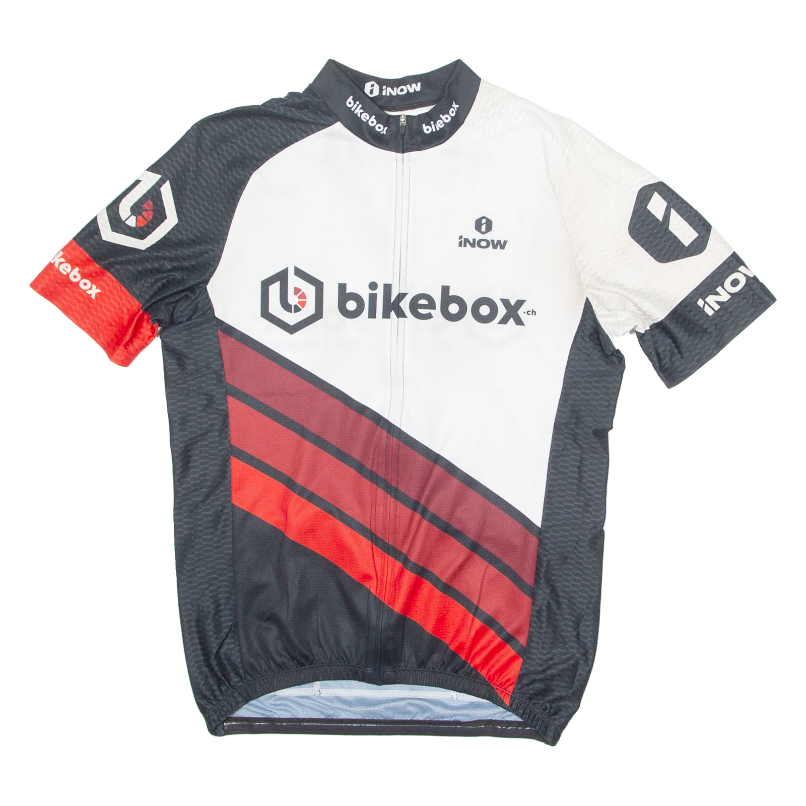INOW Cycling Mens Jersey White 1/4 Zip M Refurbished - N/A refurbished available on Cerqular
