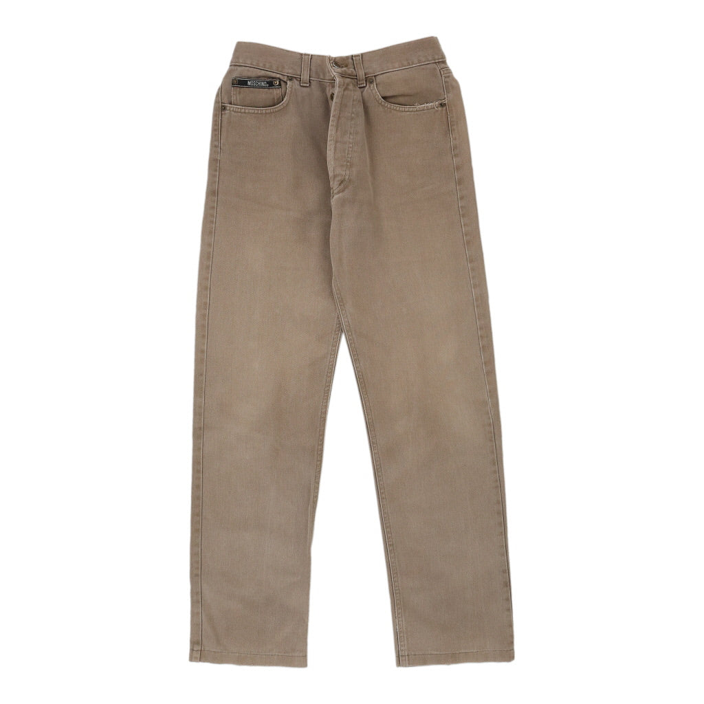 Moschino Jeans Jeans - 28W UK 10 Beige Cotton Refurbished - Thrifted (note: this is a term often used to describe second- refurbished available on Cerqular