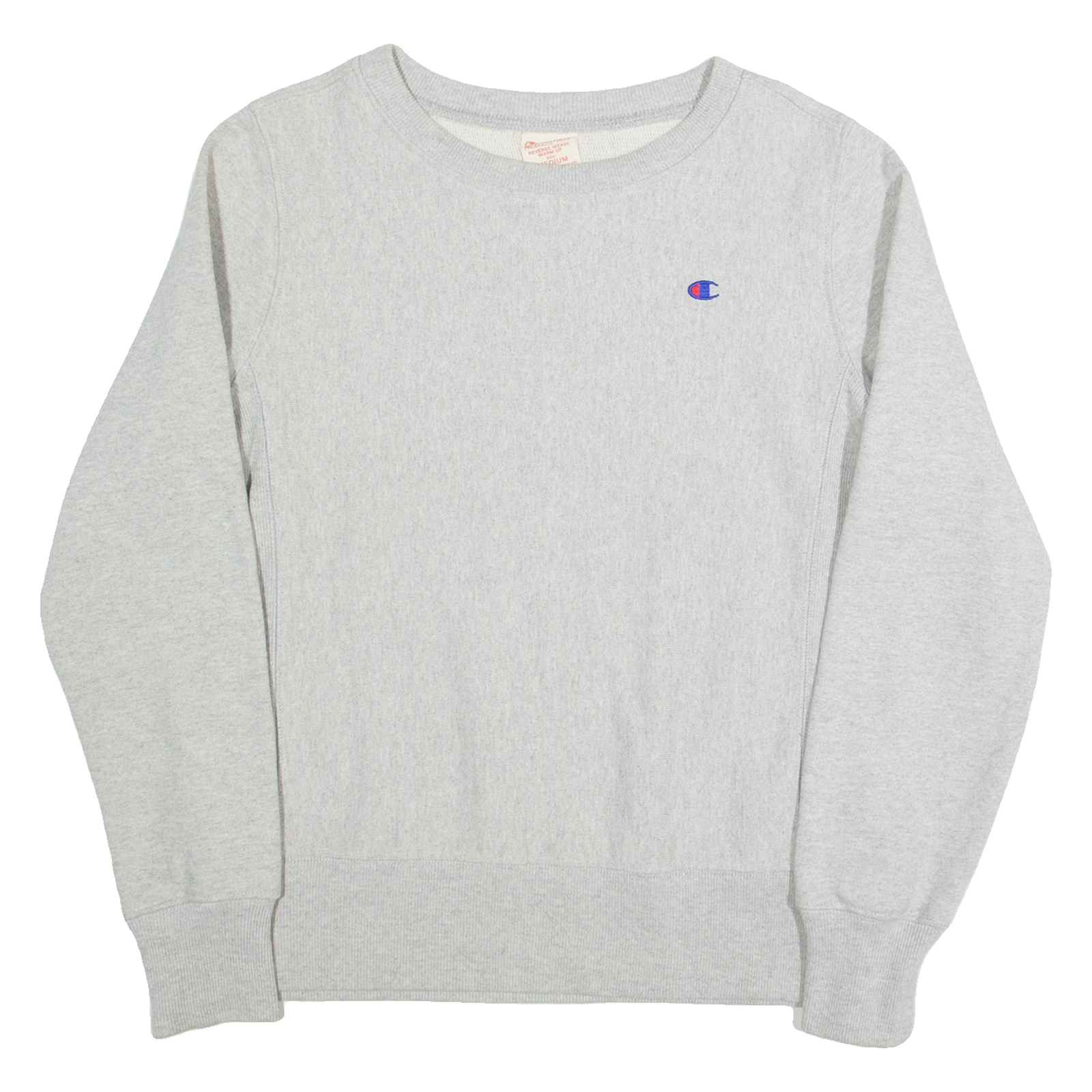 CHAMPION REVERSE WEAVE Womens Sweatshirt Grey M Refurbished - N/A refurbished available on Cerqular