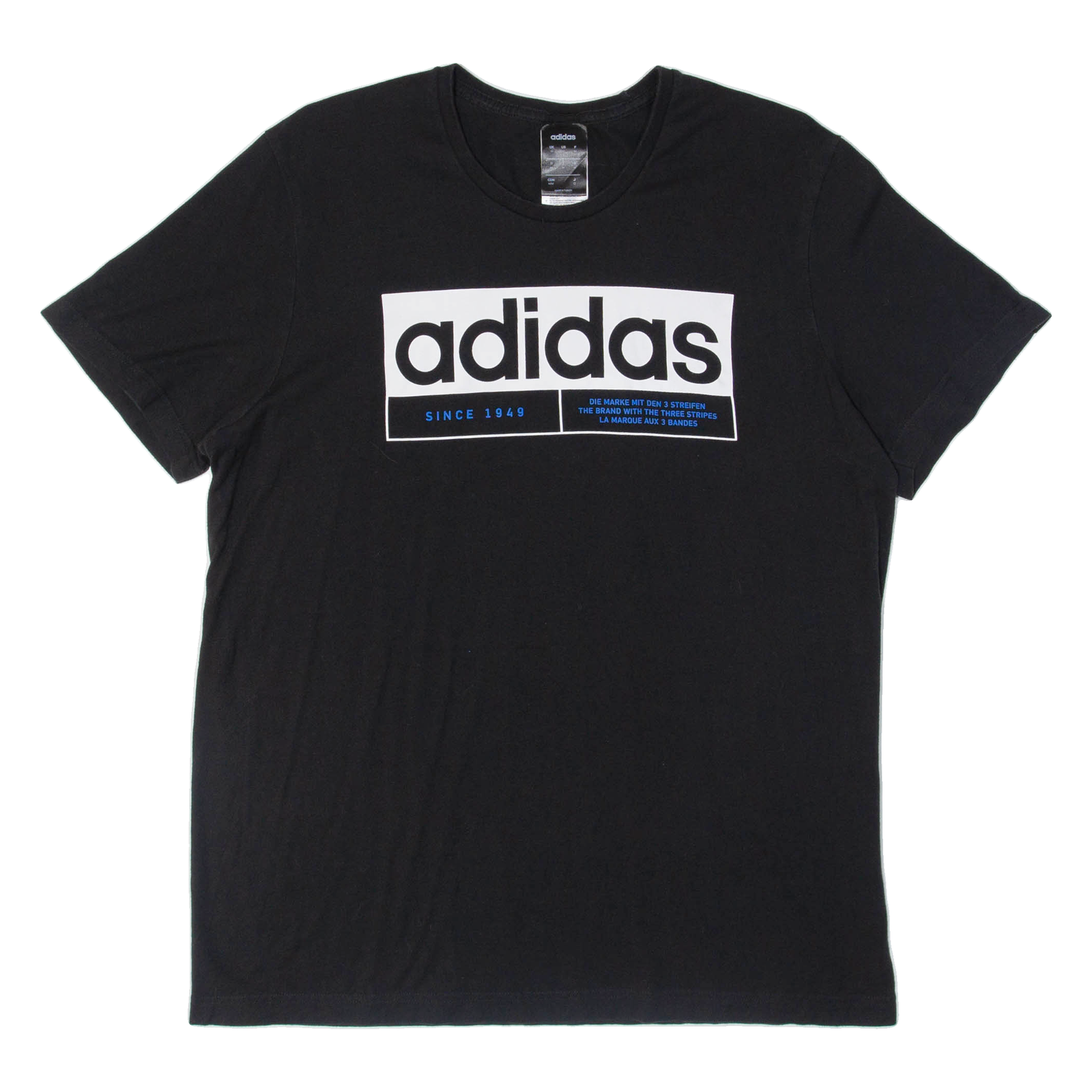 Buy ADIDAS Mens T-Shirt Black M Refurbished - $15.59 ADIDAS Mens T-Shirt Black M Refurbished - N/A refurbished available on Cerqular
