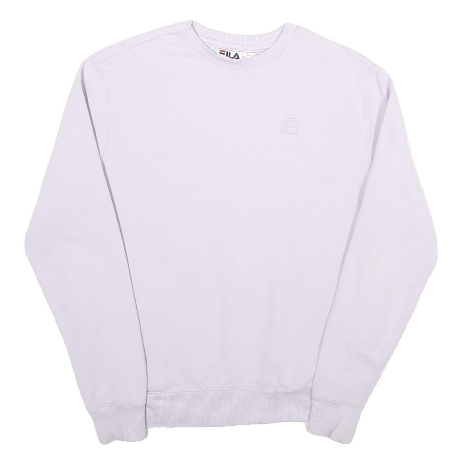 Buy FILA Womens White Crew Neck S Sweatshirt Cotton Blend Lightweight Pullover Refurbished - $33.79 FILA Womens White Crew Neck S Sweatshirt Cotton Blend Lightweight Pullover Refurbished - N/A refurbished available on Cerqular
