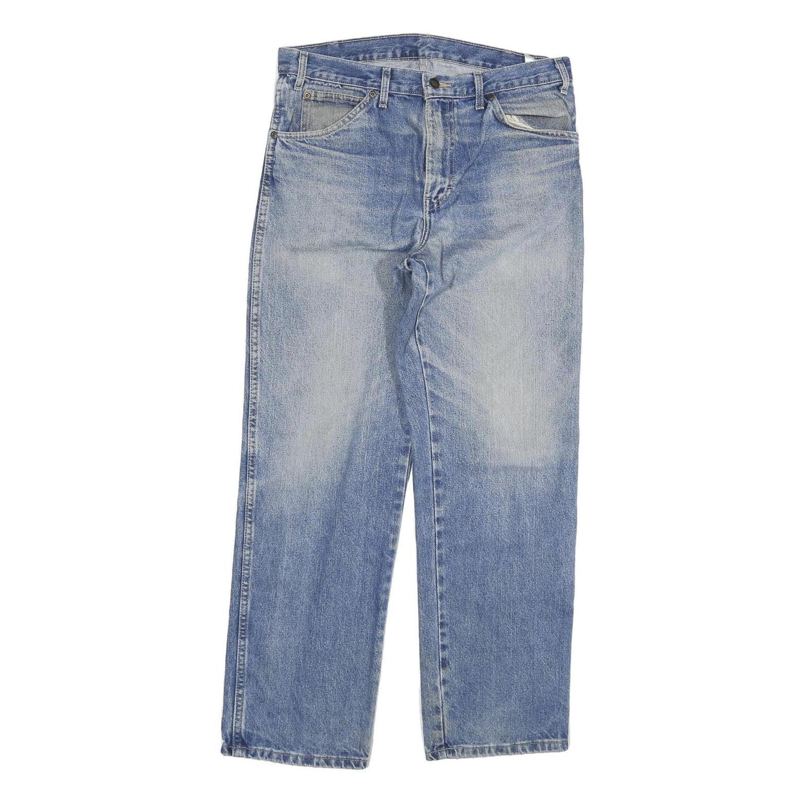 DICKIES 501 Mens Jeans Blue Regular Straight Denim Medium W30 L32 Classic Fit Refurbished - N/A refurbished available on Cerqular