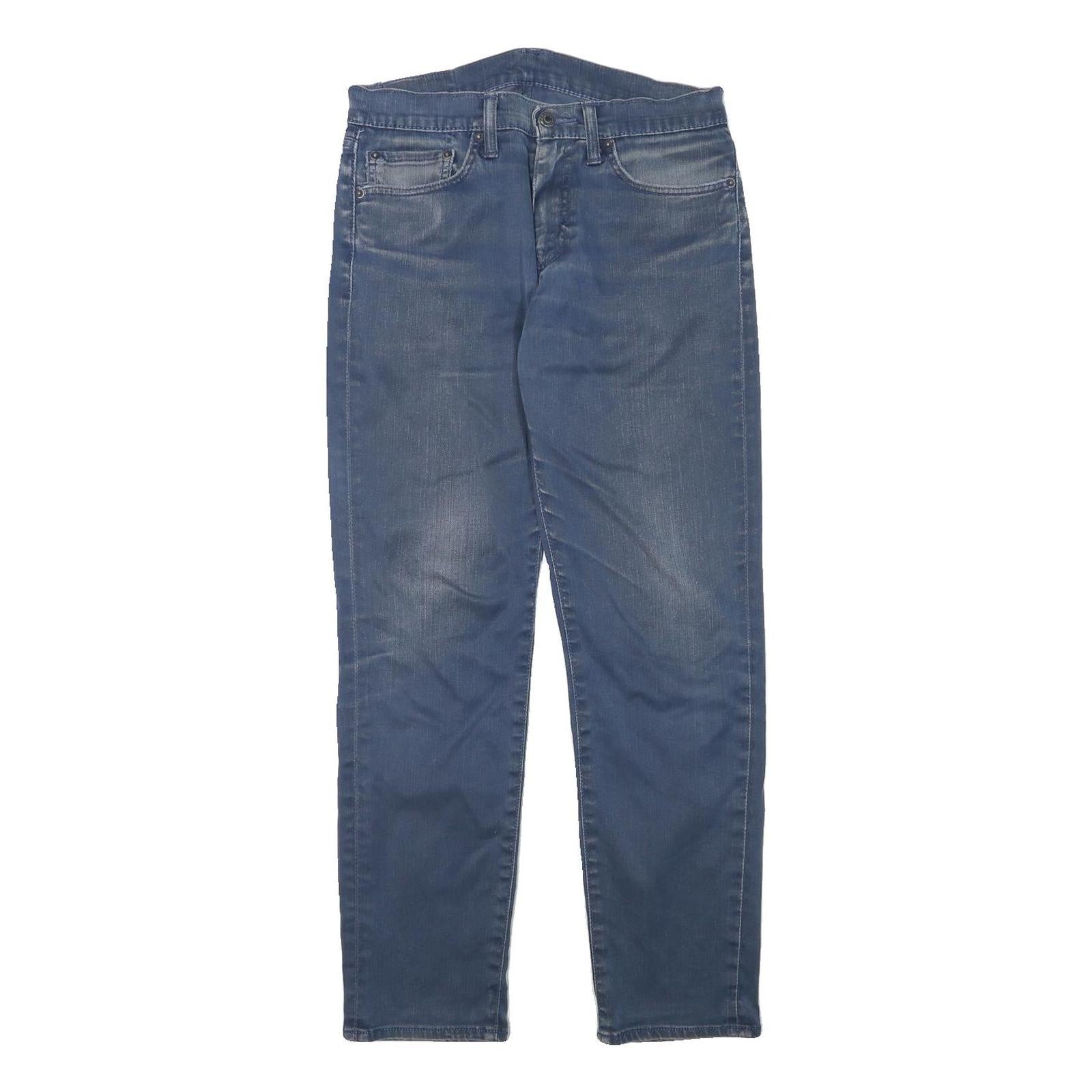 LEVI'S Mens Jeans Blue Slim Straight Denim Medium W30 L30 Classic Zip Pocket Refurbished - N/A refurbished available on Cerqular