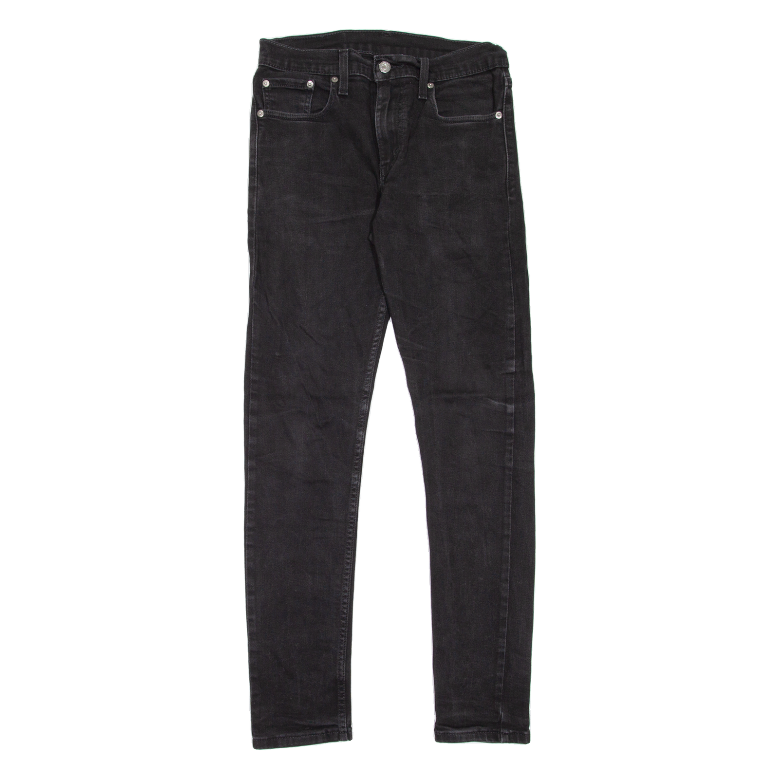 LEVI'S 512 Jeans Mens Black Slim Tapered W30 L31 Refurbished - N/A refurbished available on Cerqular