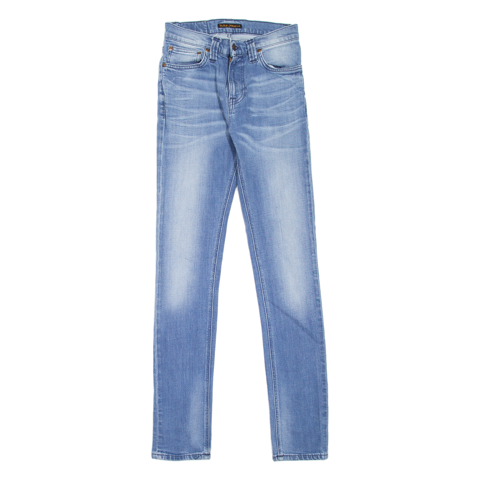 NUDIE JEANS Mens Jeans Blue Slim Skinny Stone Wash W27 L32 Refurbished - N/A refurbished available on Cerqular