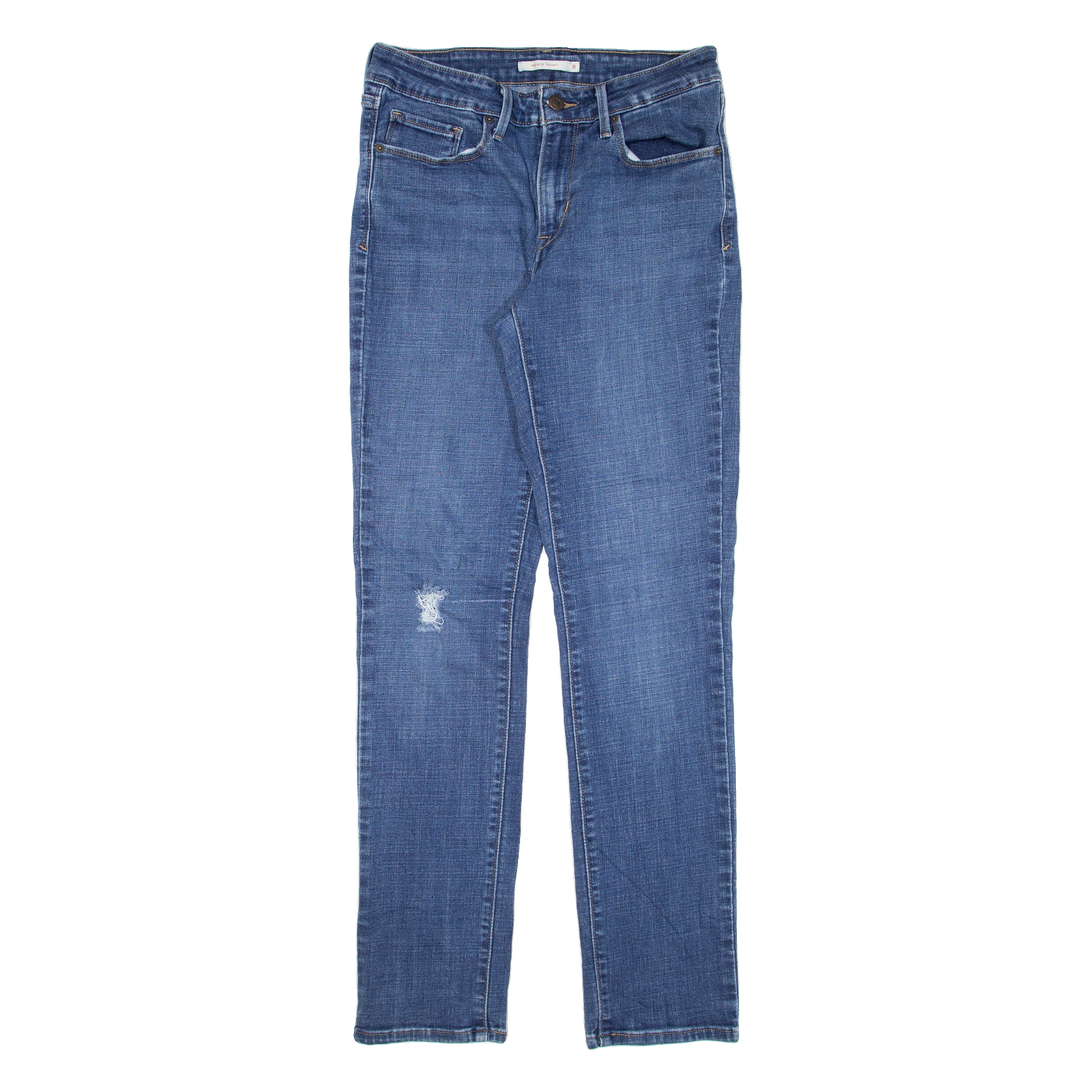LEVI'S Mid Rise Womens Jeans Blue Slim Skinny W29 L29 Refurbished - N/A refurbished available on Cerqular
