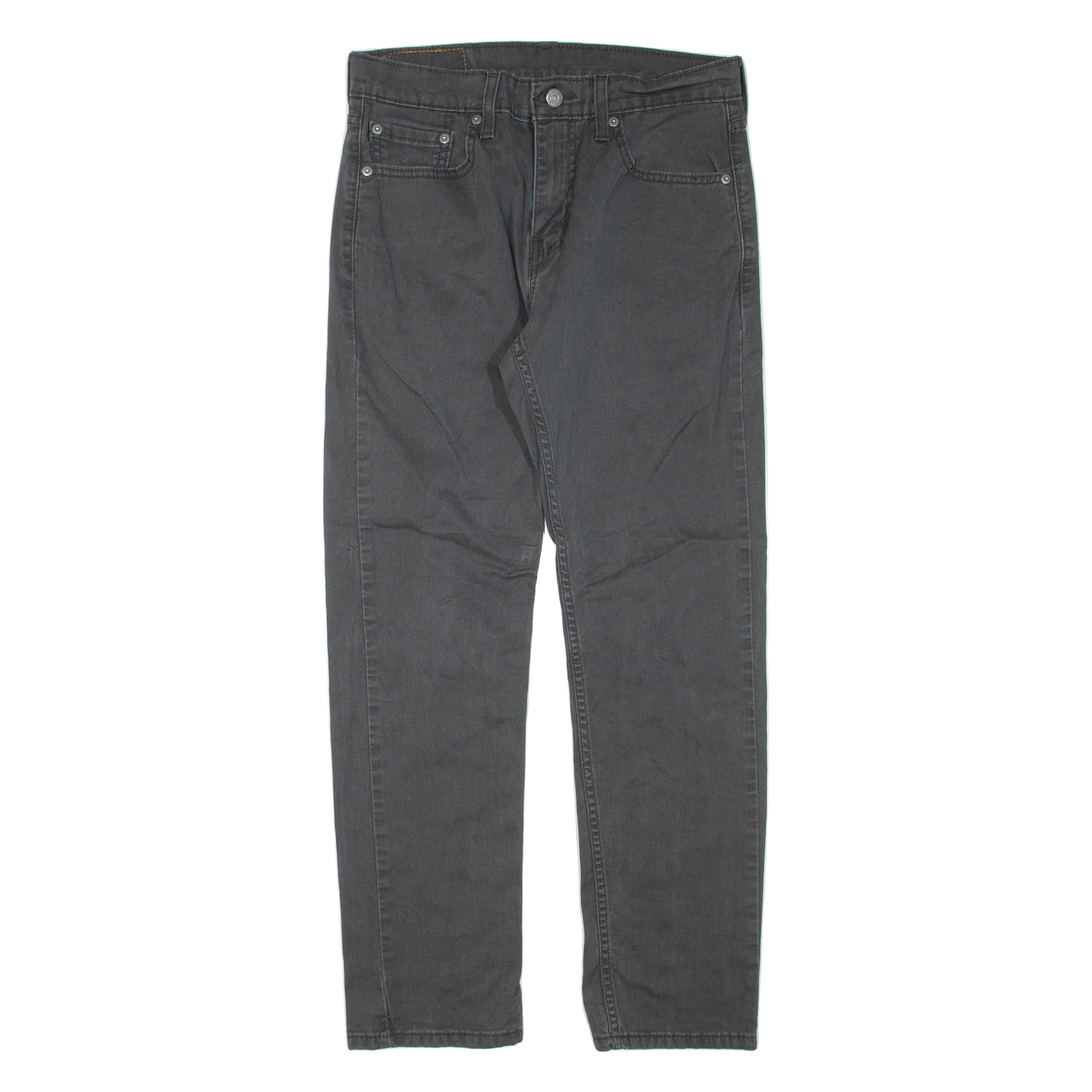LEVI'S 502 Jeans Mens Grey Regular Tapered W29 L30 Refurbished - N/A refurbished available on Cerqular
