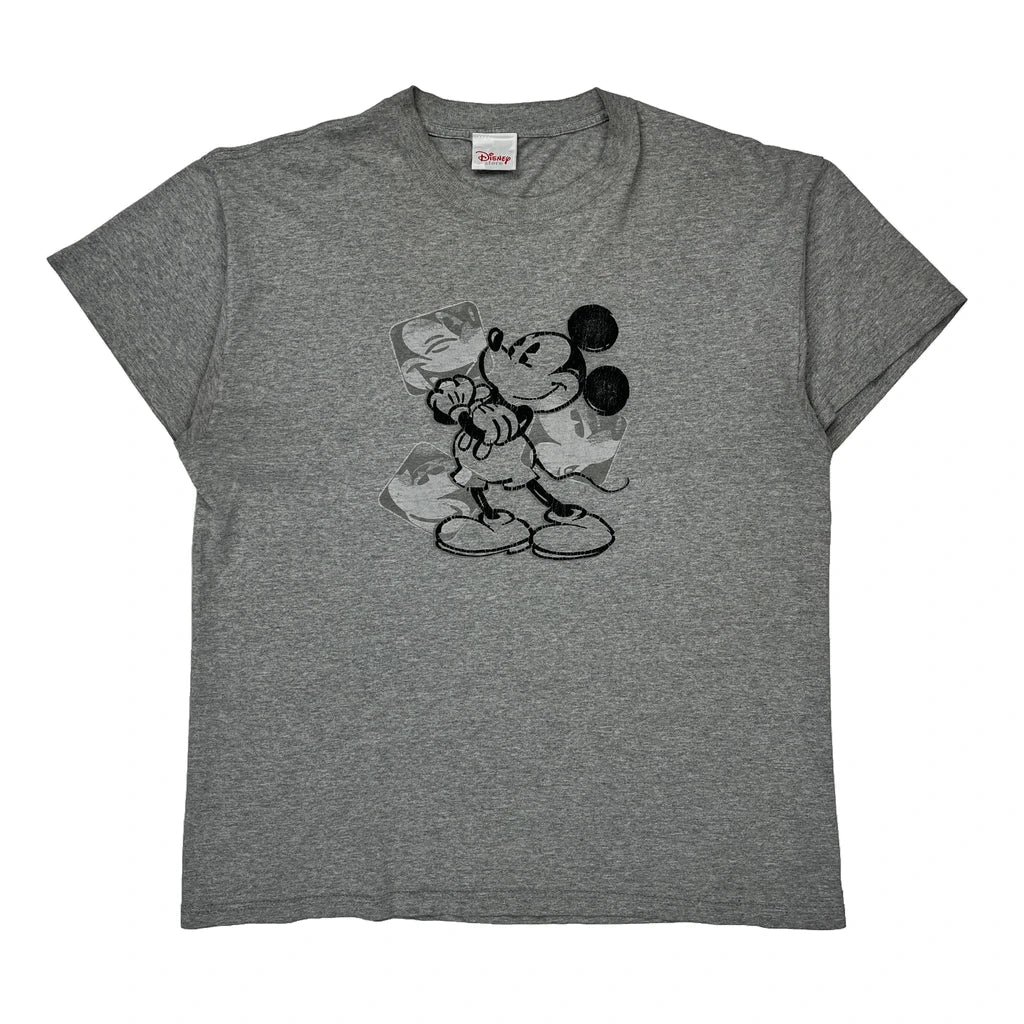 Buy Disney Cartoon T-Shirt - Large Grey Cotton Refurbished - $37.51 Disney Cartoon T-Shirt - Large Grey Cotton Refurbished - Thrifted (note: this is a term often used to describe second- refurbished available on Cerqular