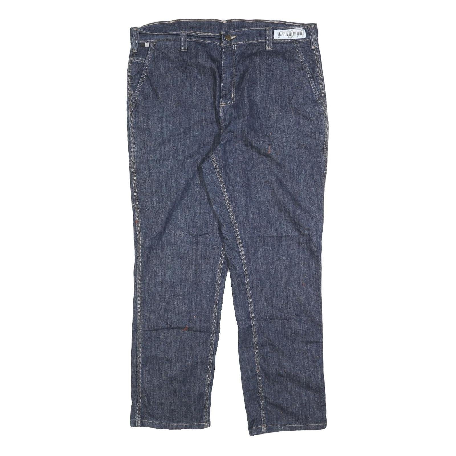 CARHARTT Mens Jeans Blue Relaxed Straight Denim Medium W40 L30 Durable Workwear Refurbished - N/A refurbished available on Cerqular