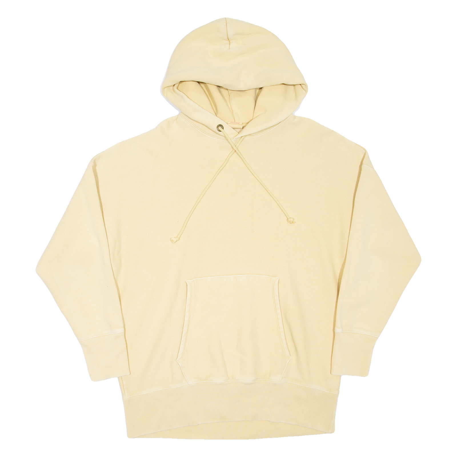 CHAMPION REVERSE WEAVE Oversized Womens Yellow Hoodie M Refurbished - N/A refurbished available on Cerqular