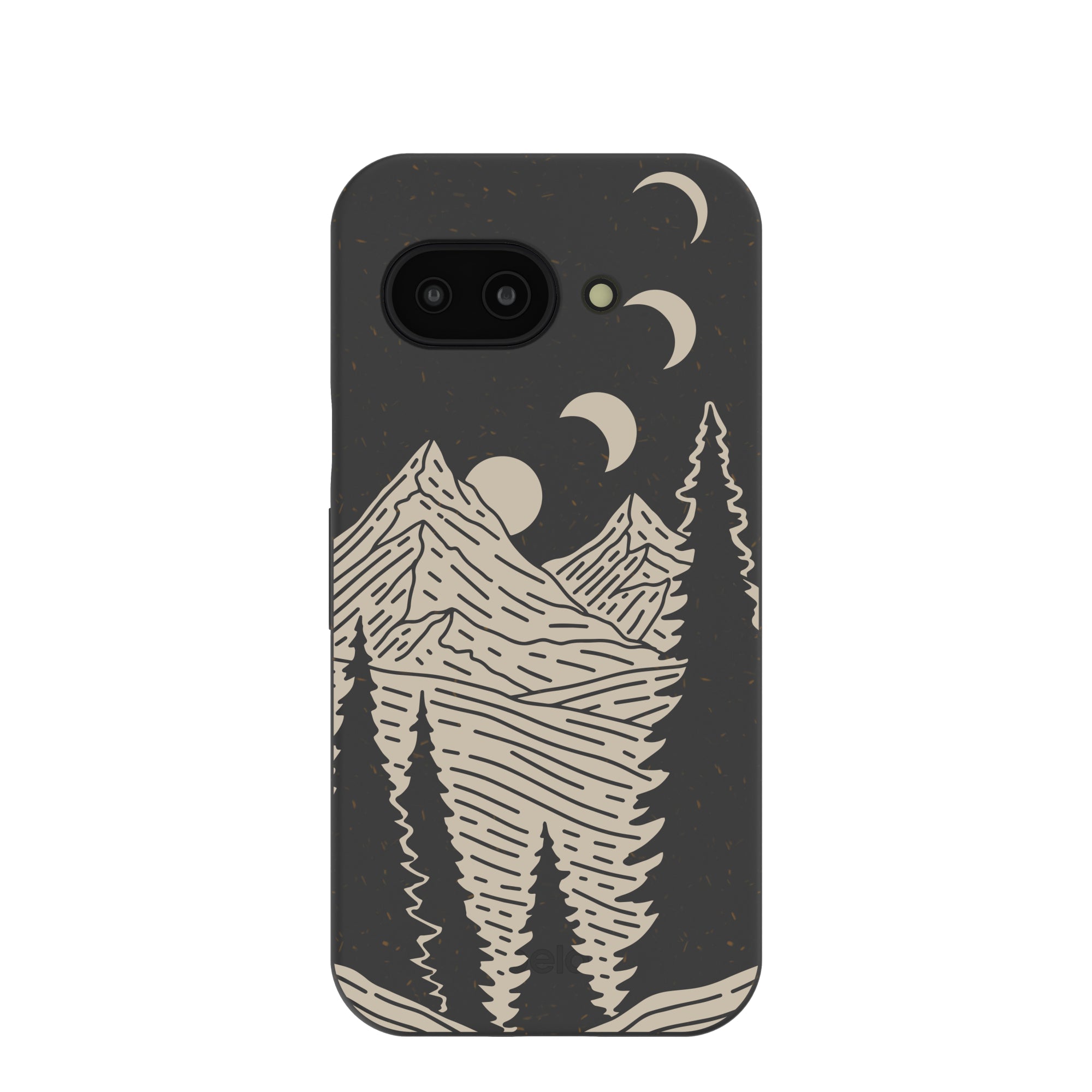 Black Moonlight Peaks Google Pixel 9a Case Refurbished - Pela Case refurbished available on Cerqular