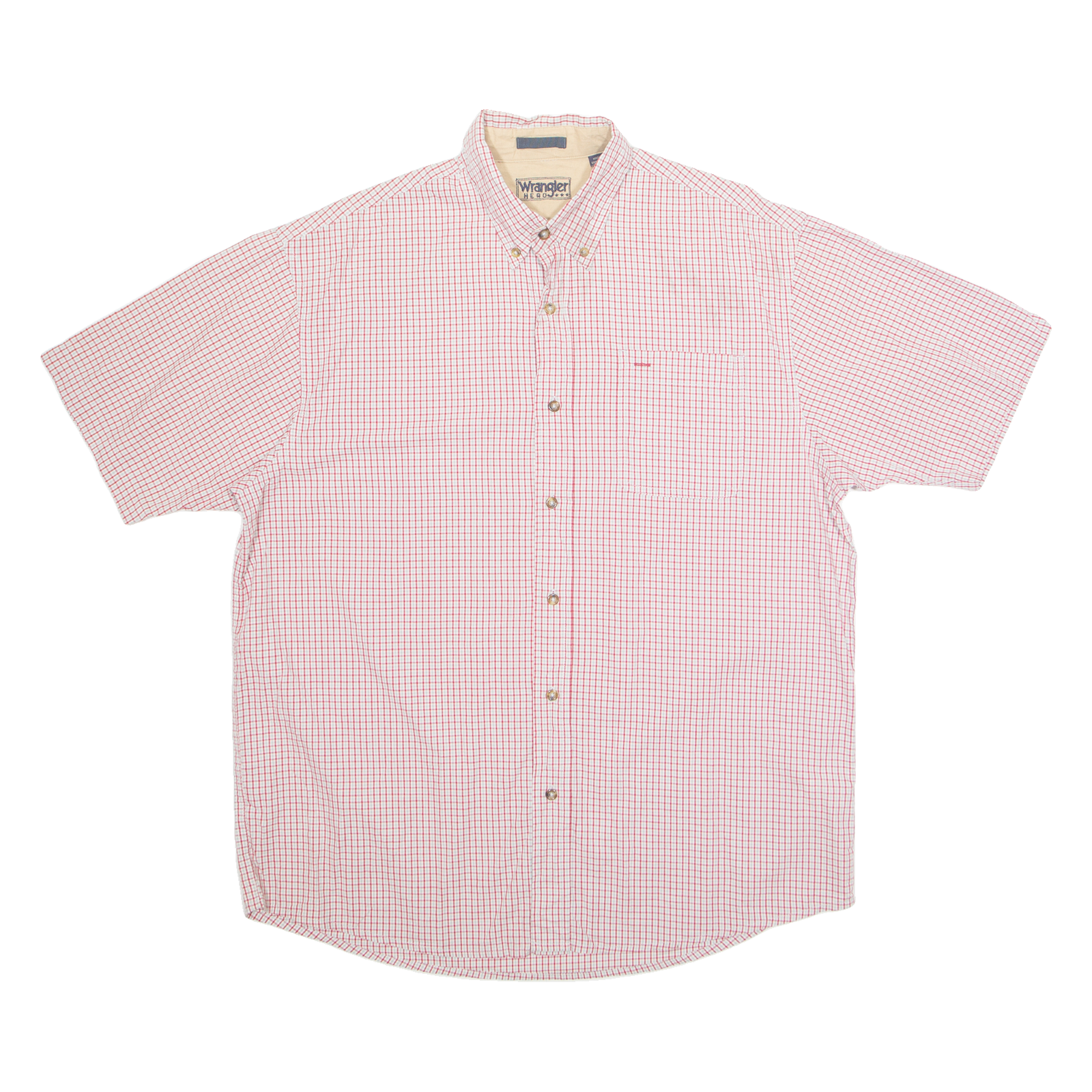 Buy WRANGLER Hero Mens Shirt Red Check L Refurbished - $28.59 WRANGLER Hero Mens Shirt Red Check L Refurbished - N/A refurbished available on Cerqular