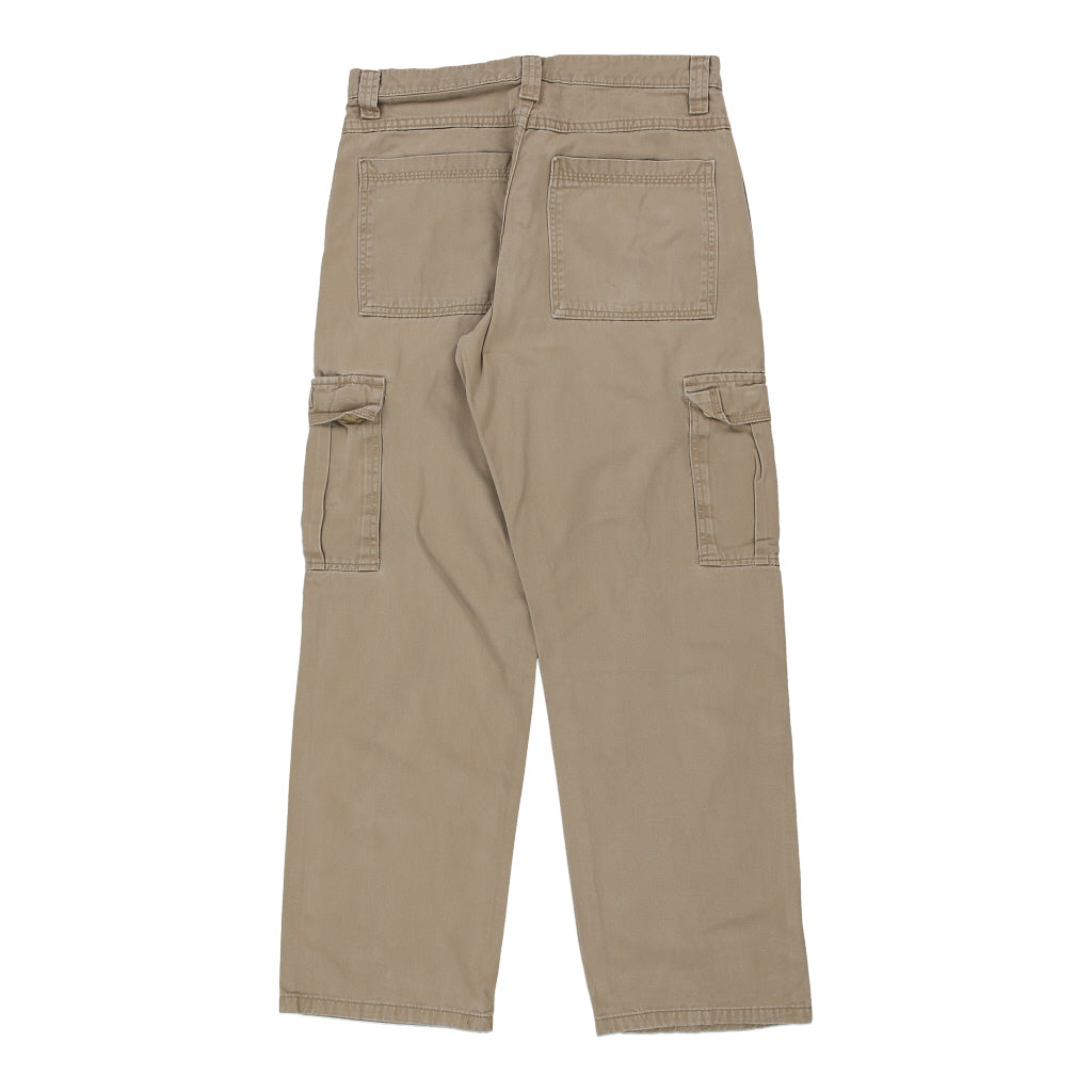 Buy Wrangler Cargo Trousers - 30W 30L Brown Cotton Refurbished - $17.27 Wrangler Cargo Trousers - 30W 30L Brown Cotton Refurbished - Thrifted (note: this is a term often used to describe second- refurbished available on Cerqular