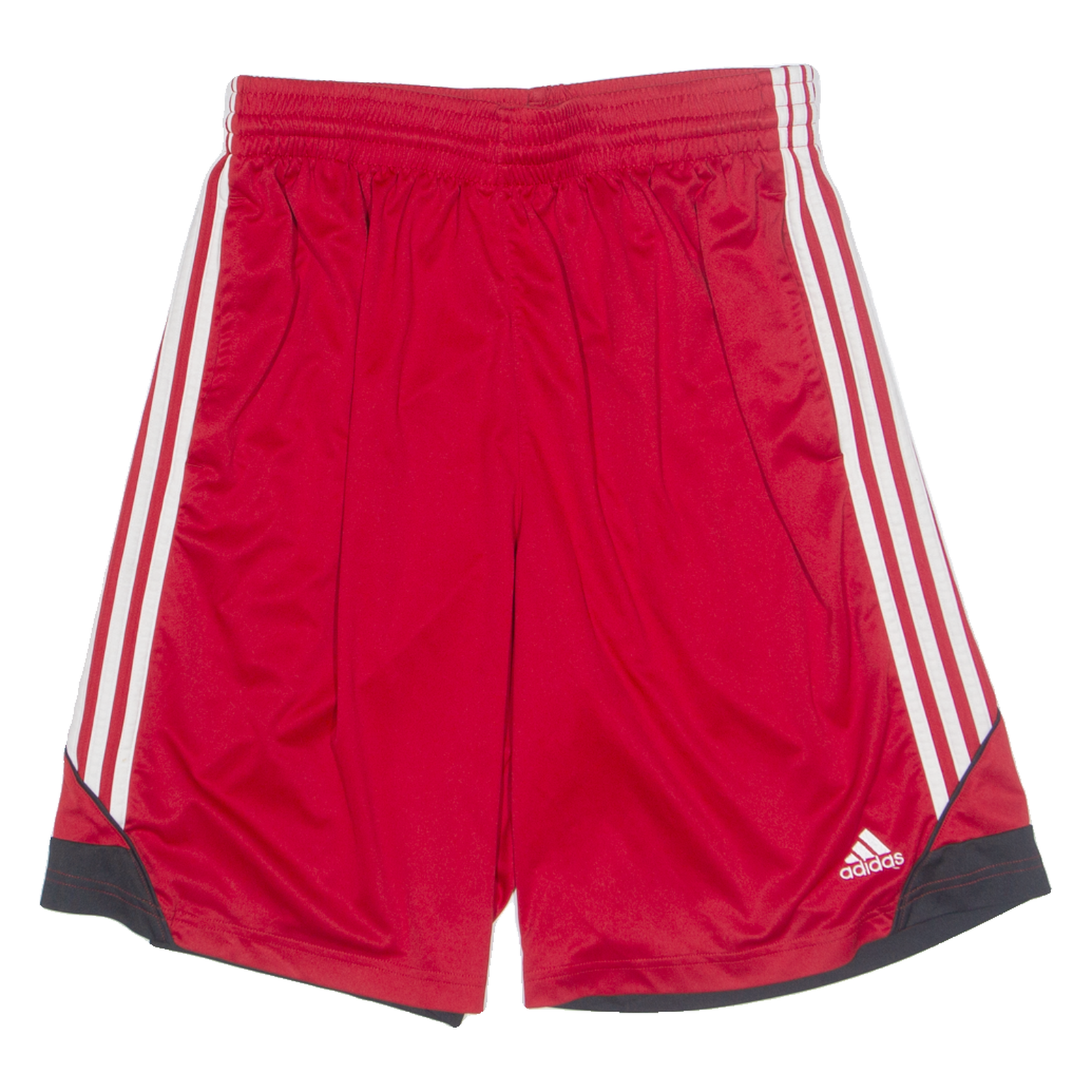 ADIDAS Mens Sports Shorts Red Relaxed L W30 Refurbished - N/A refurbished available on Cerqular
