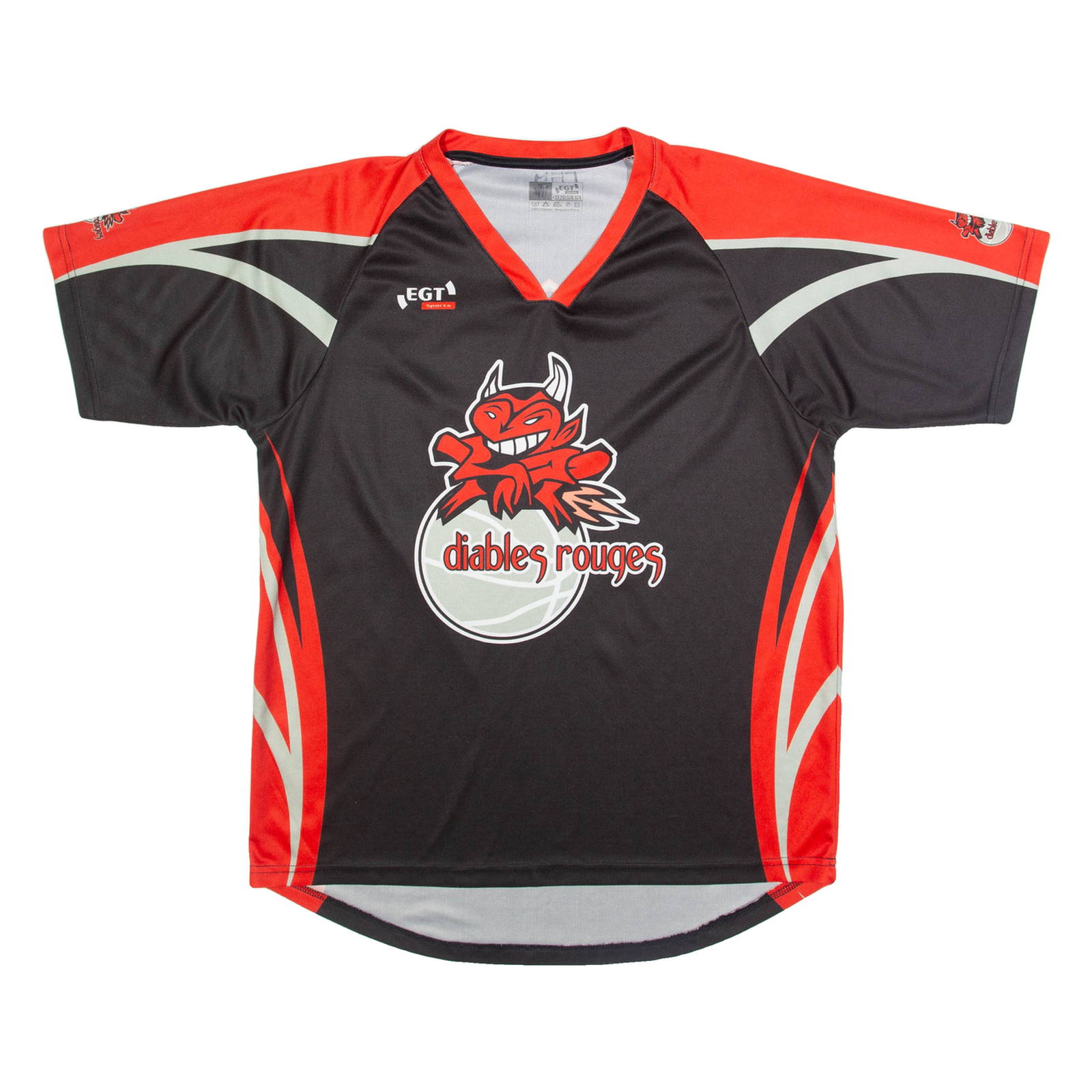 Diables Rouges Mens Jersey Black USA V-Neck M Refurbished - N/A refurbished available on Cerqular