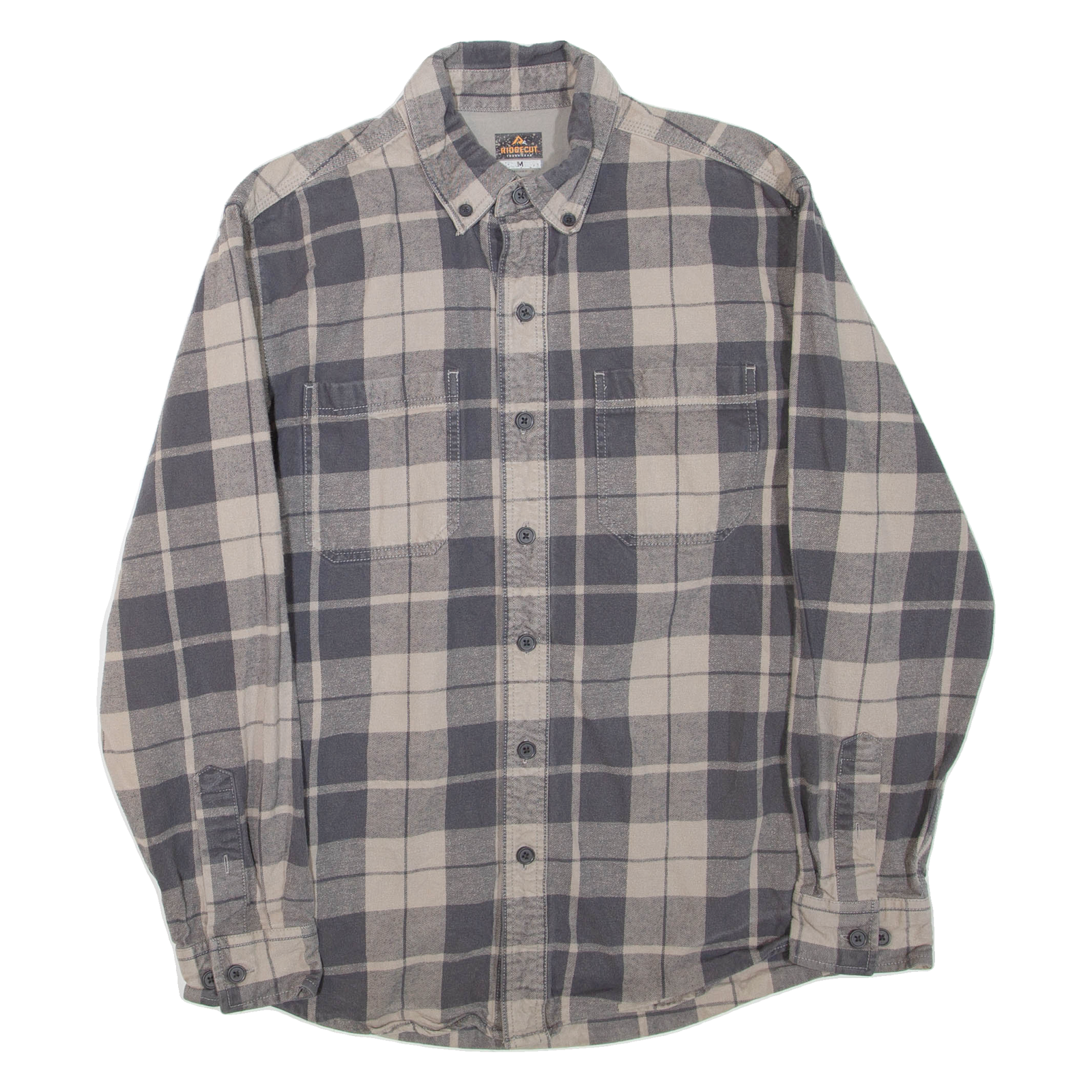 Buy RIDGECUT Mens Shirt Grey Check Long Sleeve M Refurbished - $18.19 RIDGECUT Mens Shirt Grey Check Long Sleeve M Refurbished - N/A refurbished available on Cerqular