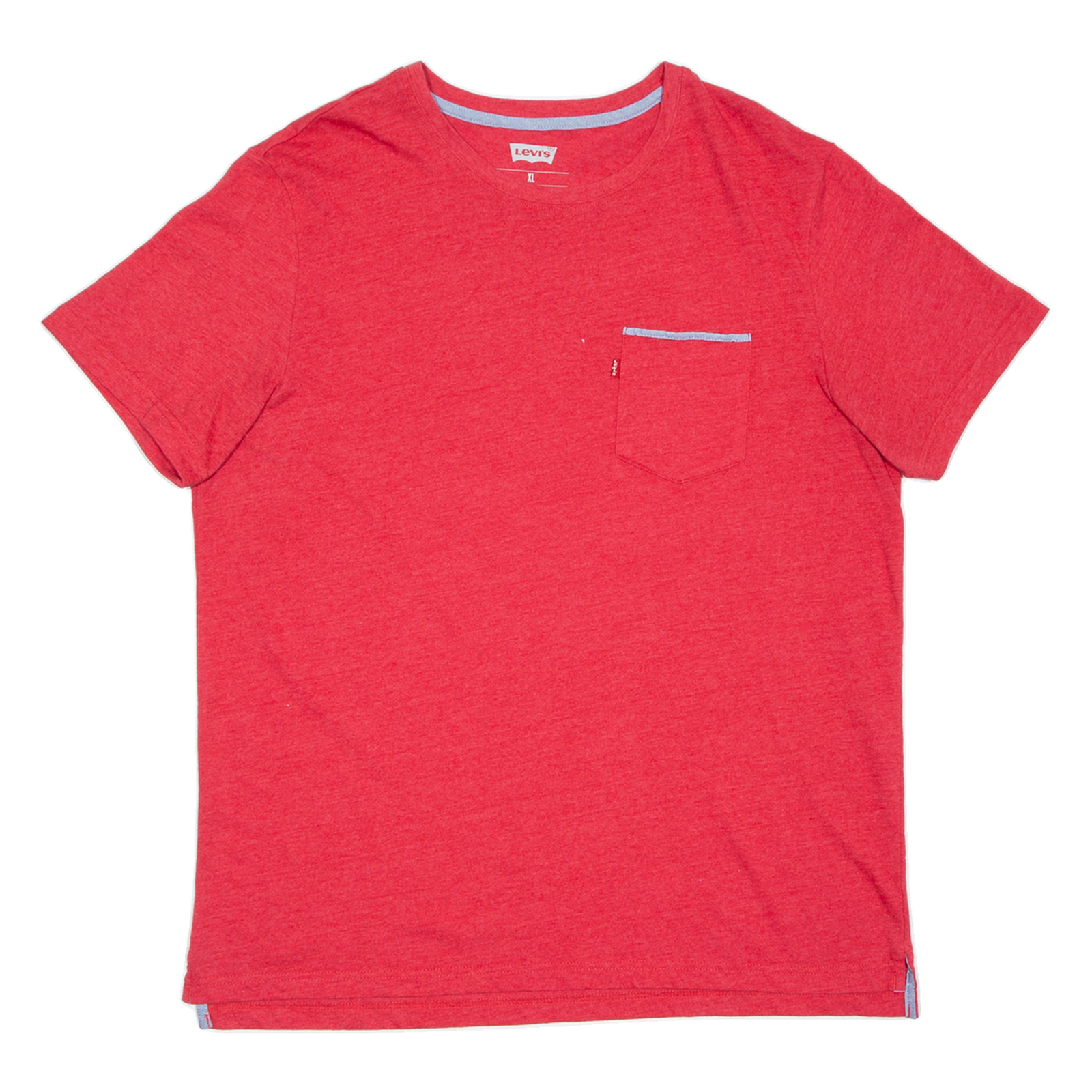 LEVI'S Mens T-Shirt Red XL Refurbished - N/A refurbished available on Cerqular