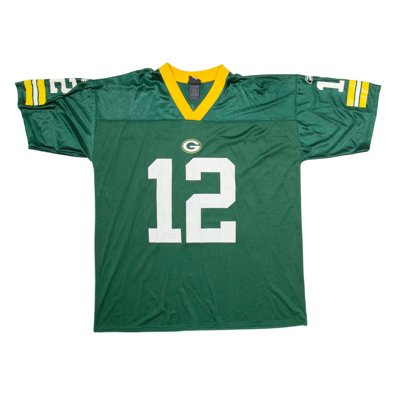 NFL Green Bay Packers Mens Football Shirt Jersey Green USA V-Neck Nylon 2XL Refurbished - N/A refurbished available on Cerqular