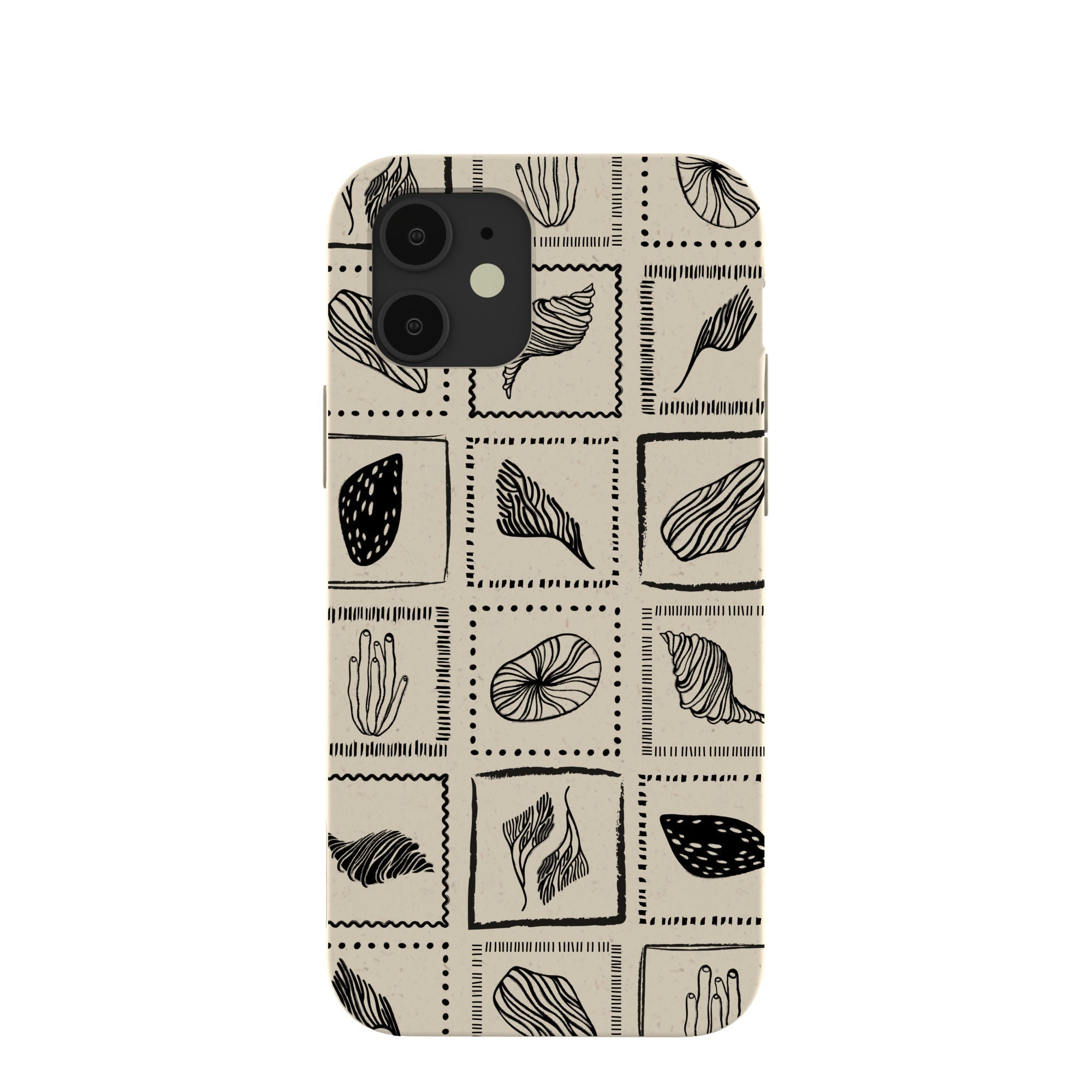 London Fog Coral Tiles iPhone 12/ iPhone 12 Pro Case Refurbished - Pela Case refurbished available on Cerqular