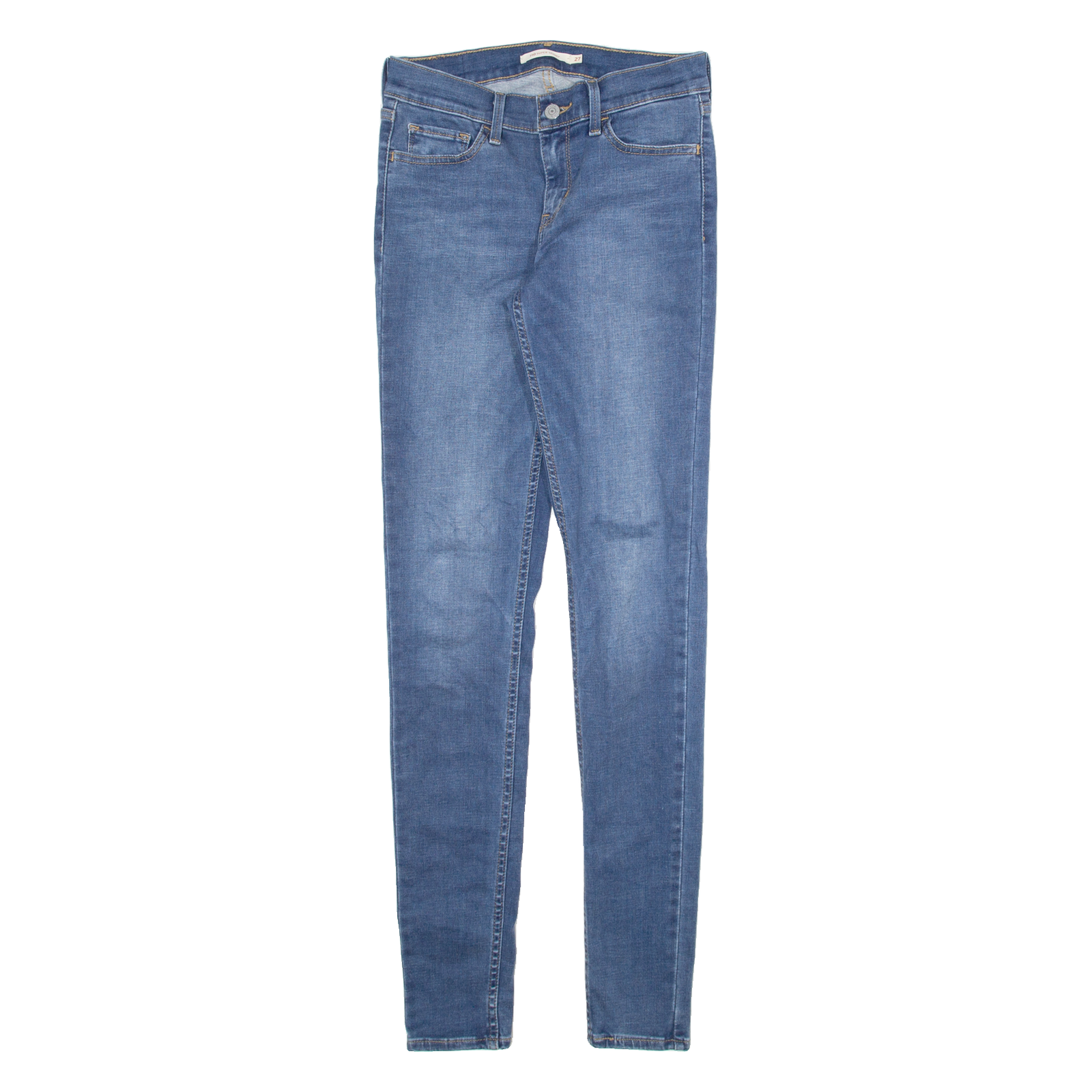 LEVI'S 710 Womens Jeans Blue Slim Skinny W27 L32 Refurbished - N/A refurbished available on Cerqular