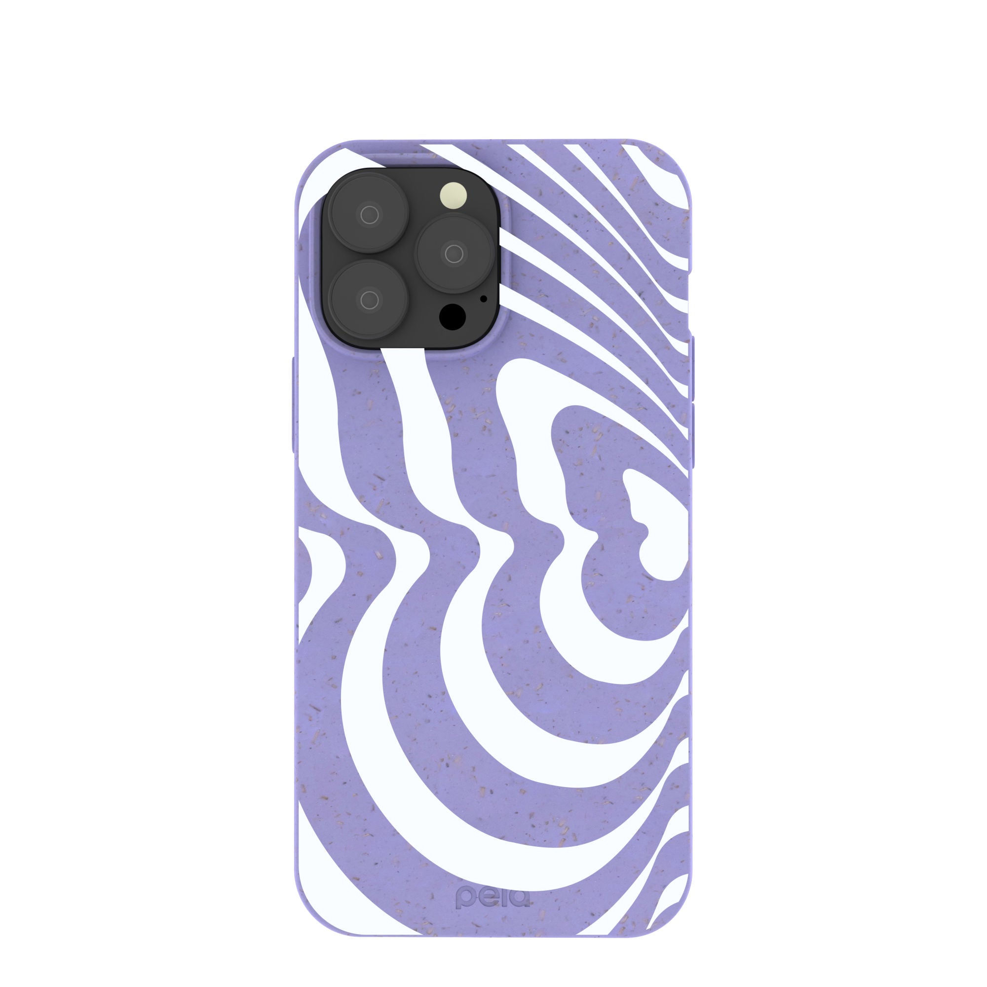 Lavender Flutter Left iPhone 13 Pro Max Case Refurbished - Pela Case refurbished available on Cerqular