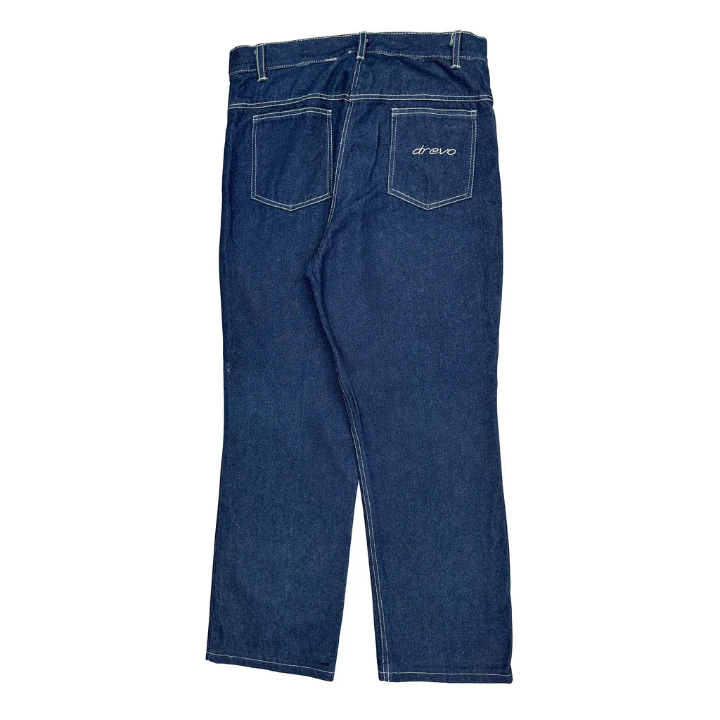 Buy Unbranded Jeans - 34W 31L Blue Denim Refurbished - $80.39 Unbranded Jeans - 34W 31L Blue Denim Refurbished - Thrifted (note: this is a term often used to describe second- refurbished available on Cerqular