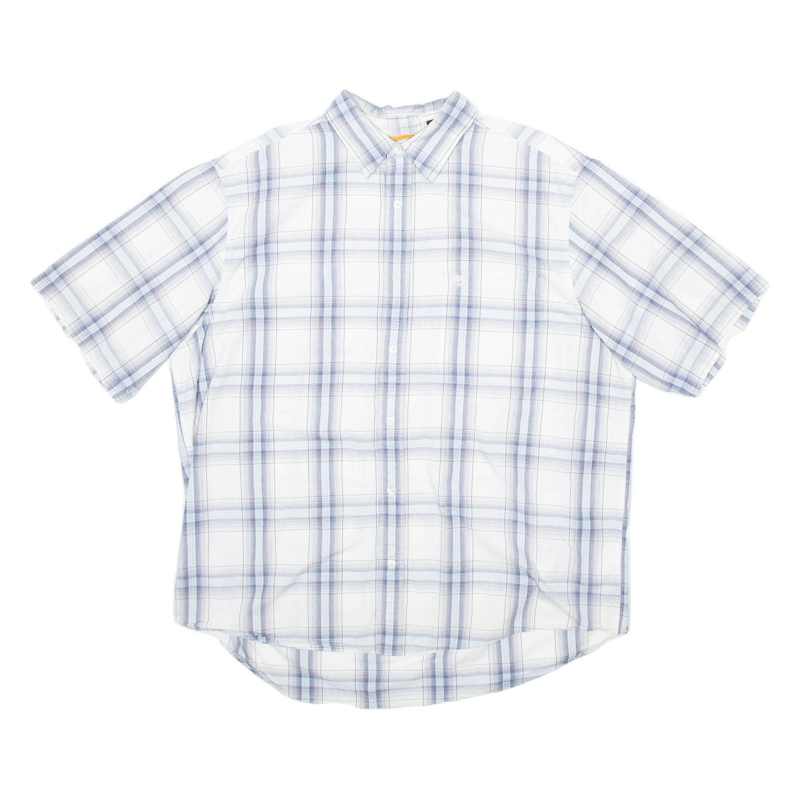 TIMBERLAND Womens Shirt White Check 2XL Refurbished - N/A refurbished available on Cerqular