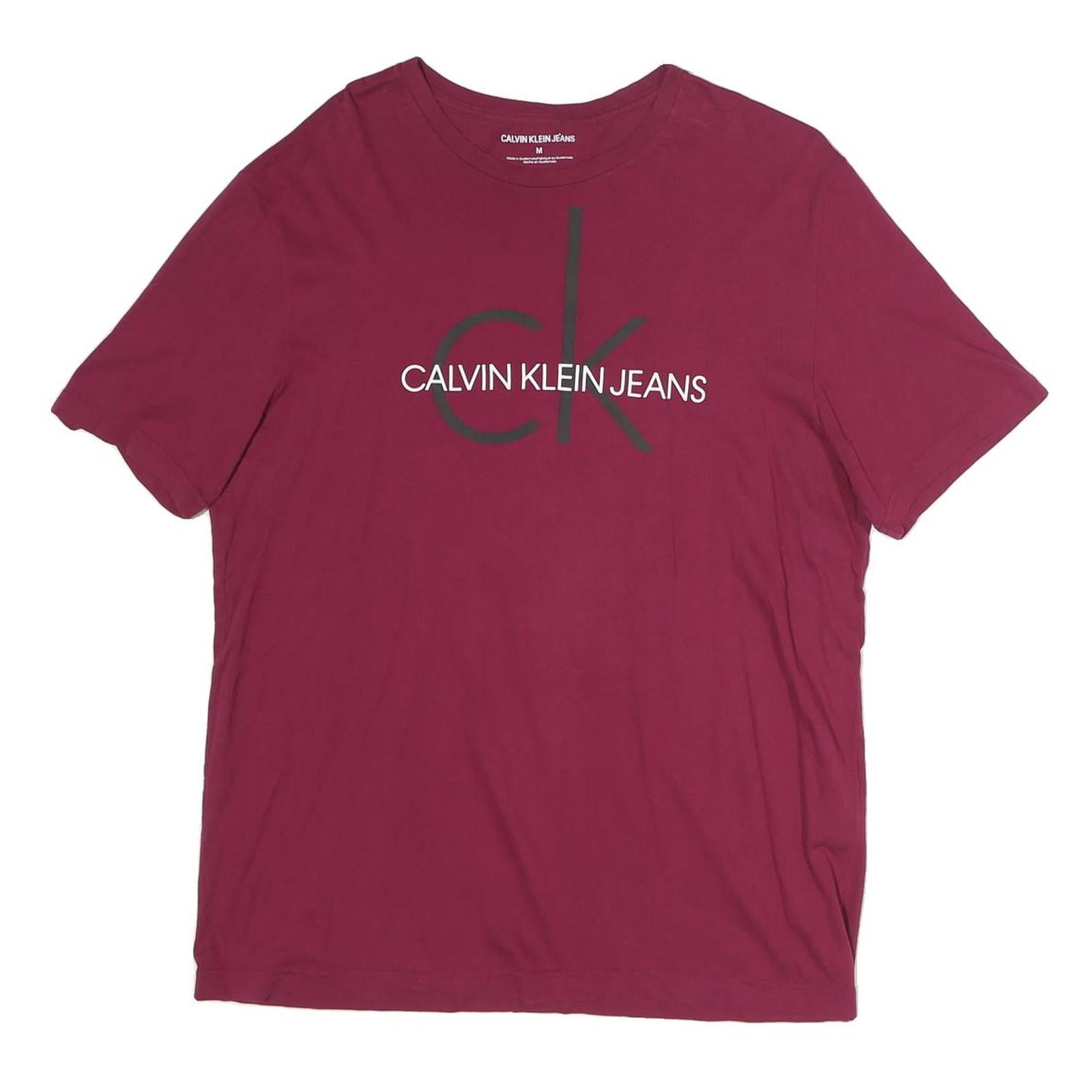 Buy CALVIN KLEIN JEANS Womens Red Graphic T-Shirt M Short Sleeve Crew Neck Logo Refurbished - $19.49 CALVIN KLEIN JEANS Womens Red Graphic T-Shirt M Short Sleeve Crew Neck Logo Refurbished - N/A refurbished available on Cerqular
